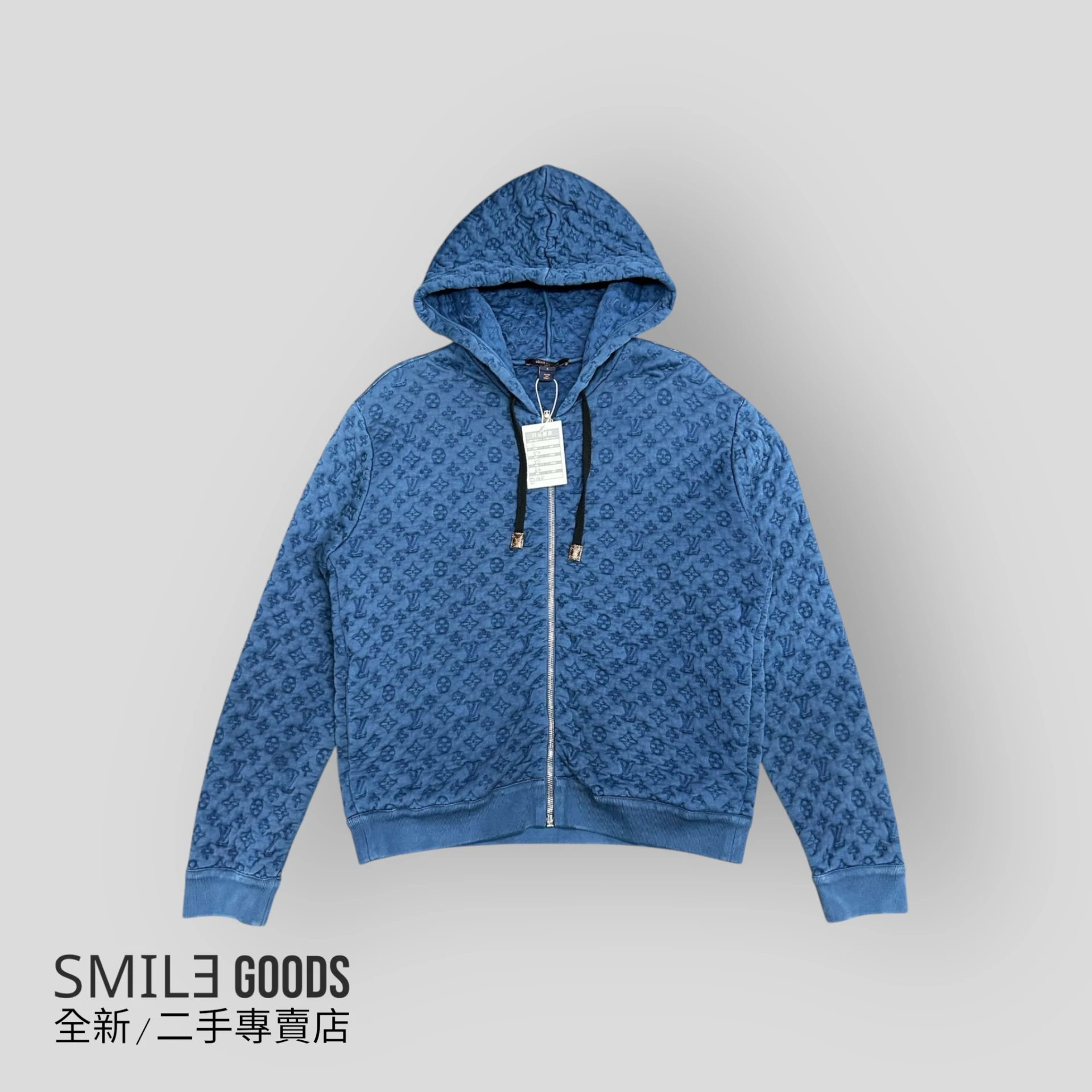 [SMILE] Louis Vuitton LV 浮雕滿LOGO外套