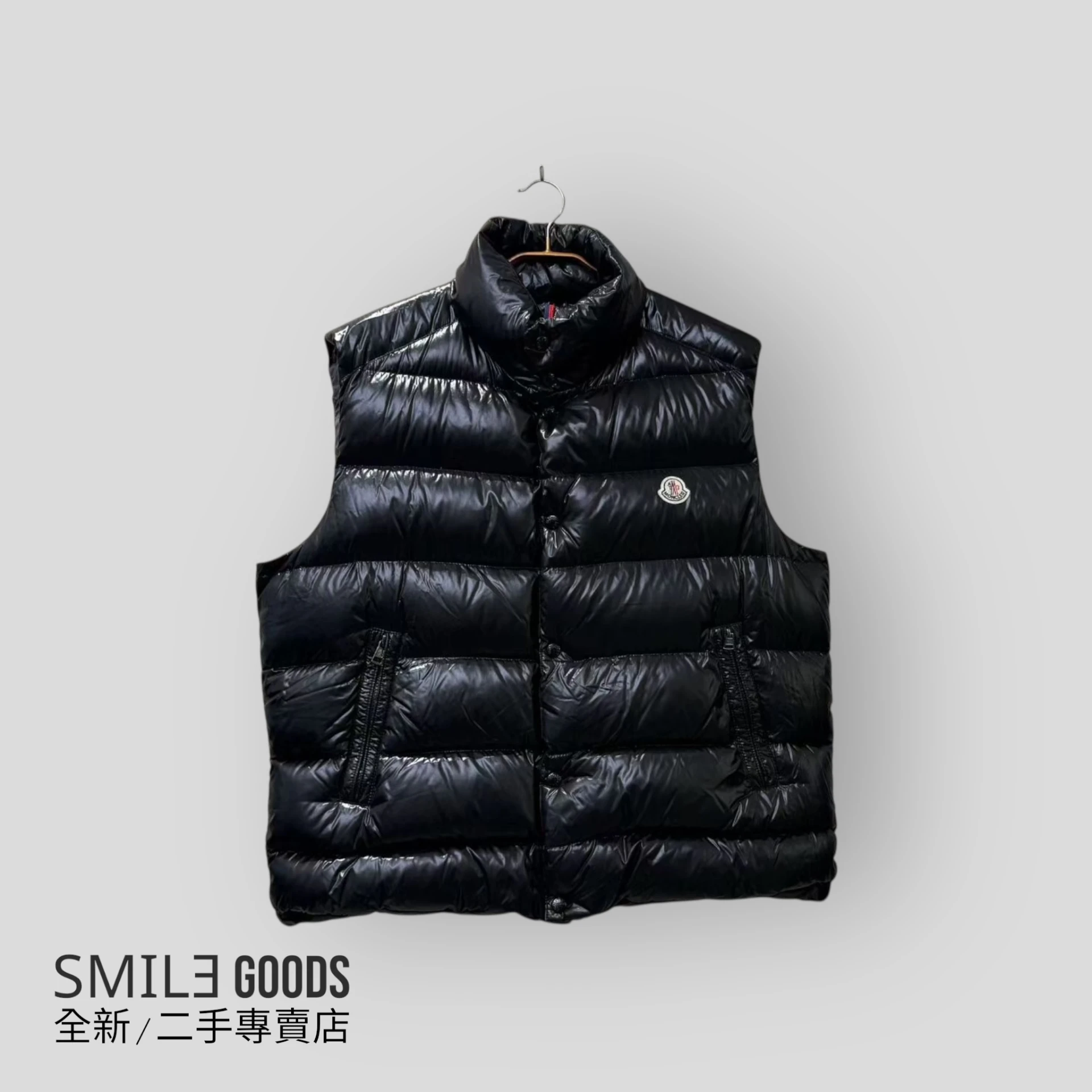 [SMILE]MONCLER TIB 黑色羽絨背心