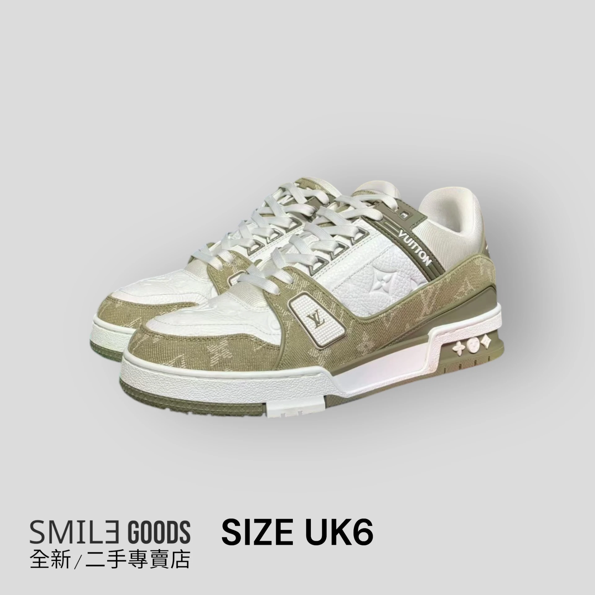 [SMILE]Louis Vuitton LV trainer25款牛油果綠