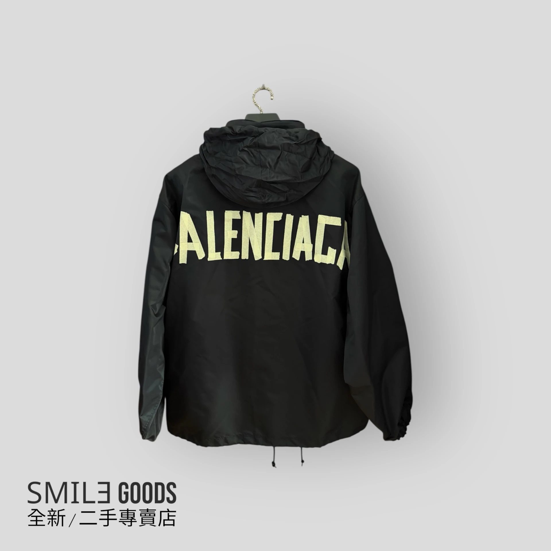 [SMILE]BALENCIAGA 巴黎世家 type 膠帶衝鋒衣
