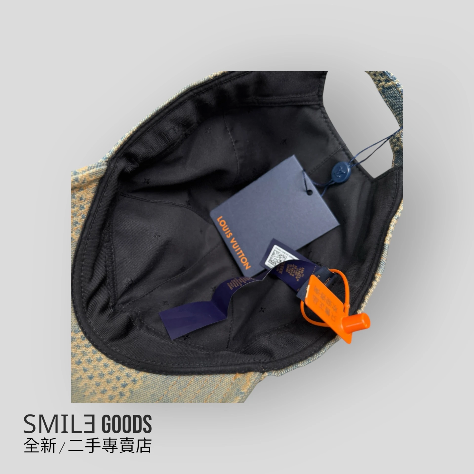 [SMILE]LV Louis Vuitton 25新款 菲董做舊牛仔 鴨舌帽