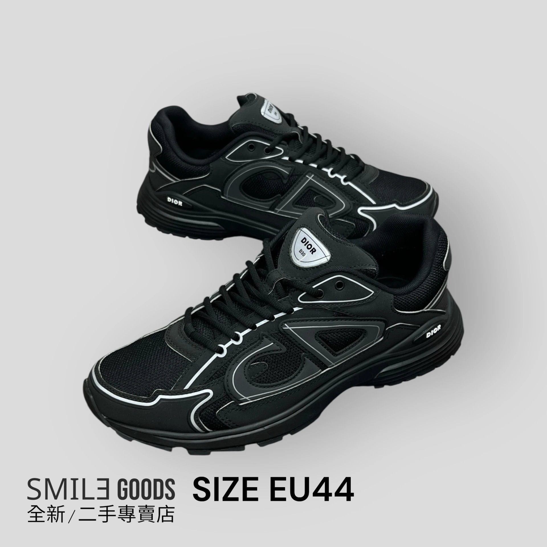 [SMILE] DIOR B30 CD 跑鞋 黑