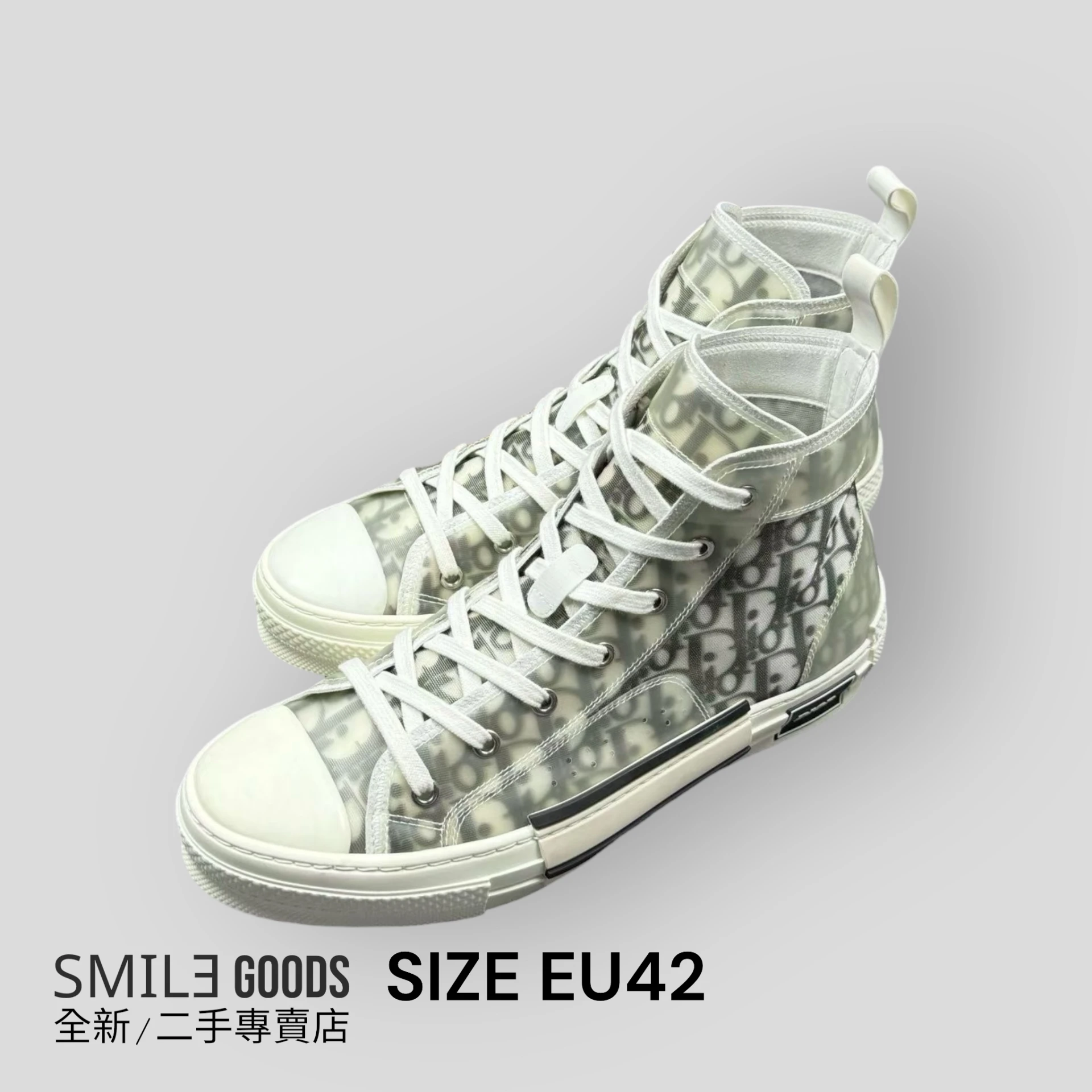 [SMILE]dior b23 黑白滿logo板鞋