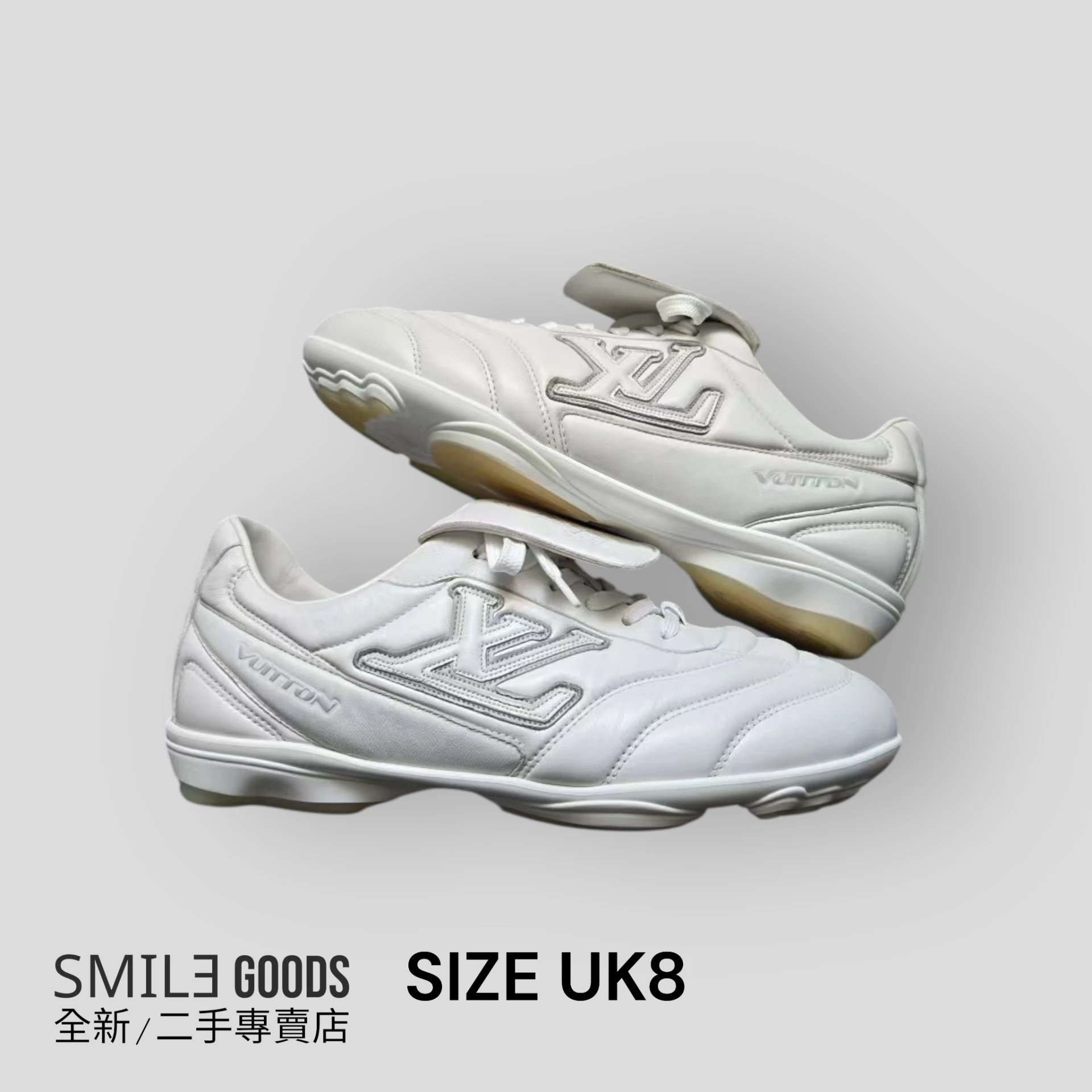 [SMILE] LOUIS VUITTON LV SOCCER 白 足球鞋