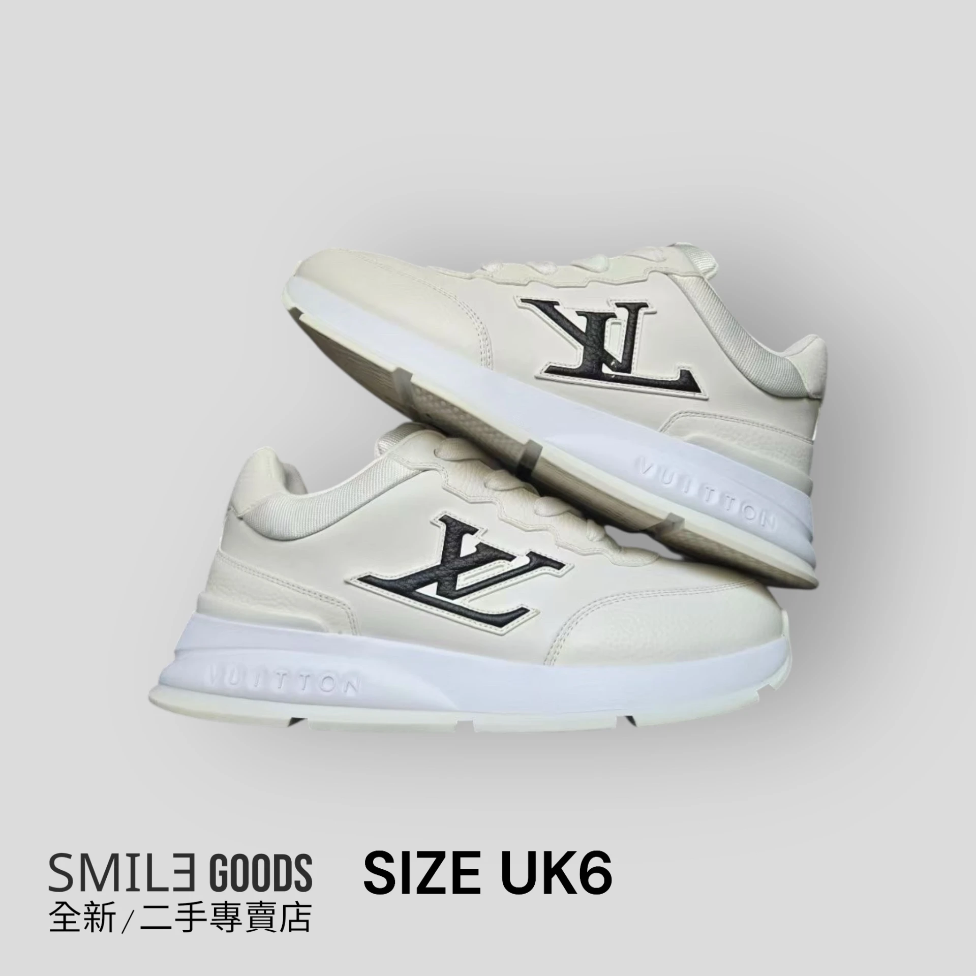 [SMILE] LOUIS VUITTON LV CLASSIC 黑白 休閒鞋
