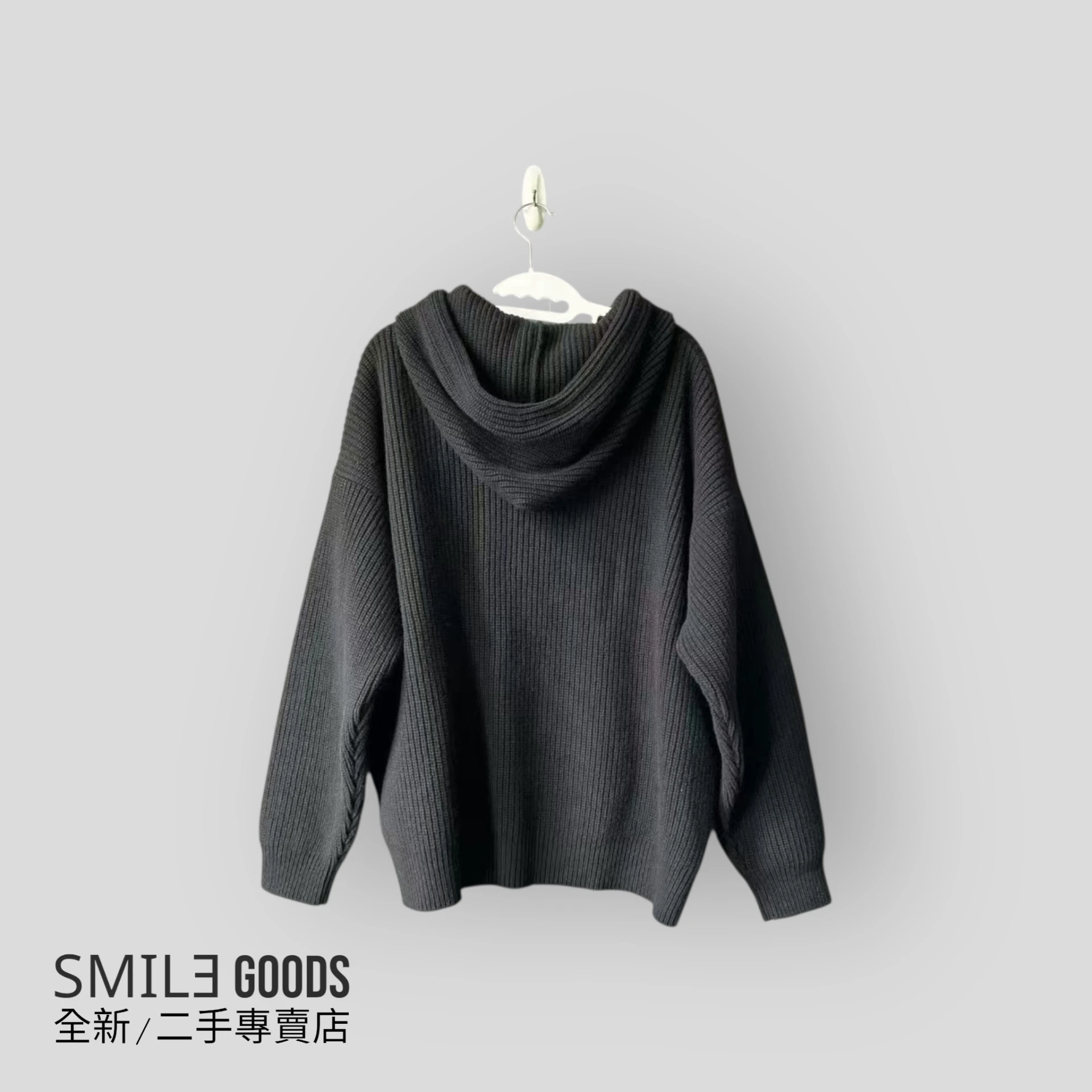 [SMILE] celine 黑色毛衣帽衫