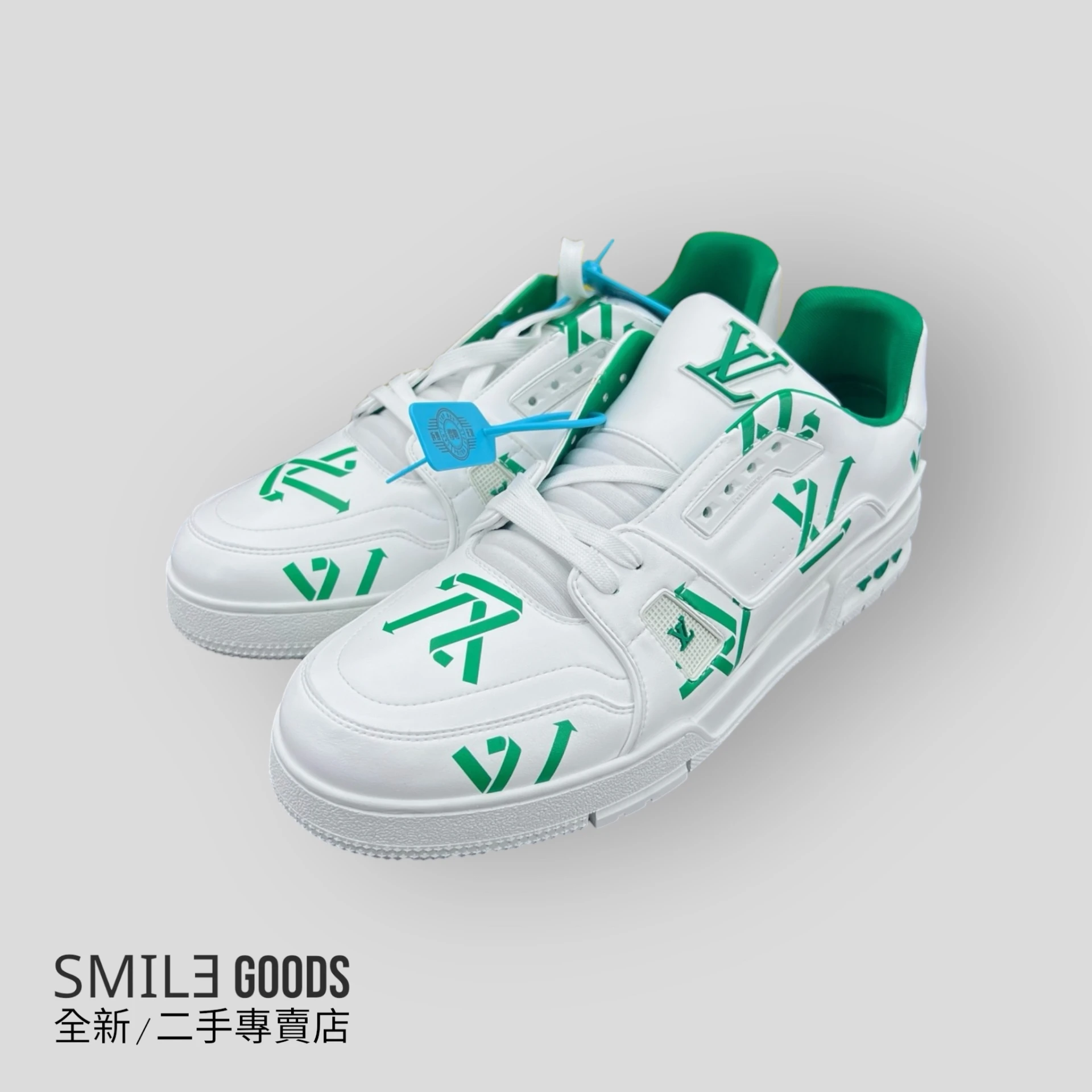 [SMILE]Louis Vuitton lv trainer 白綠