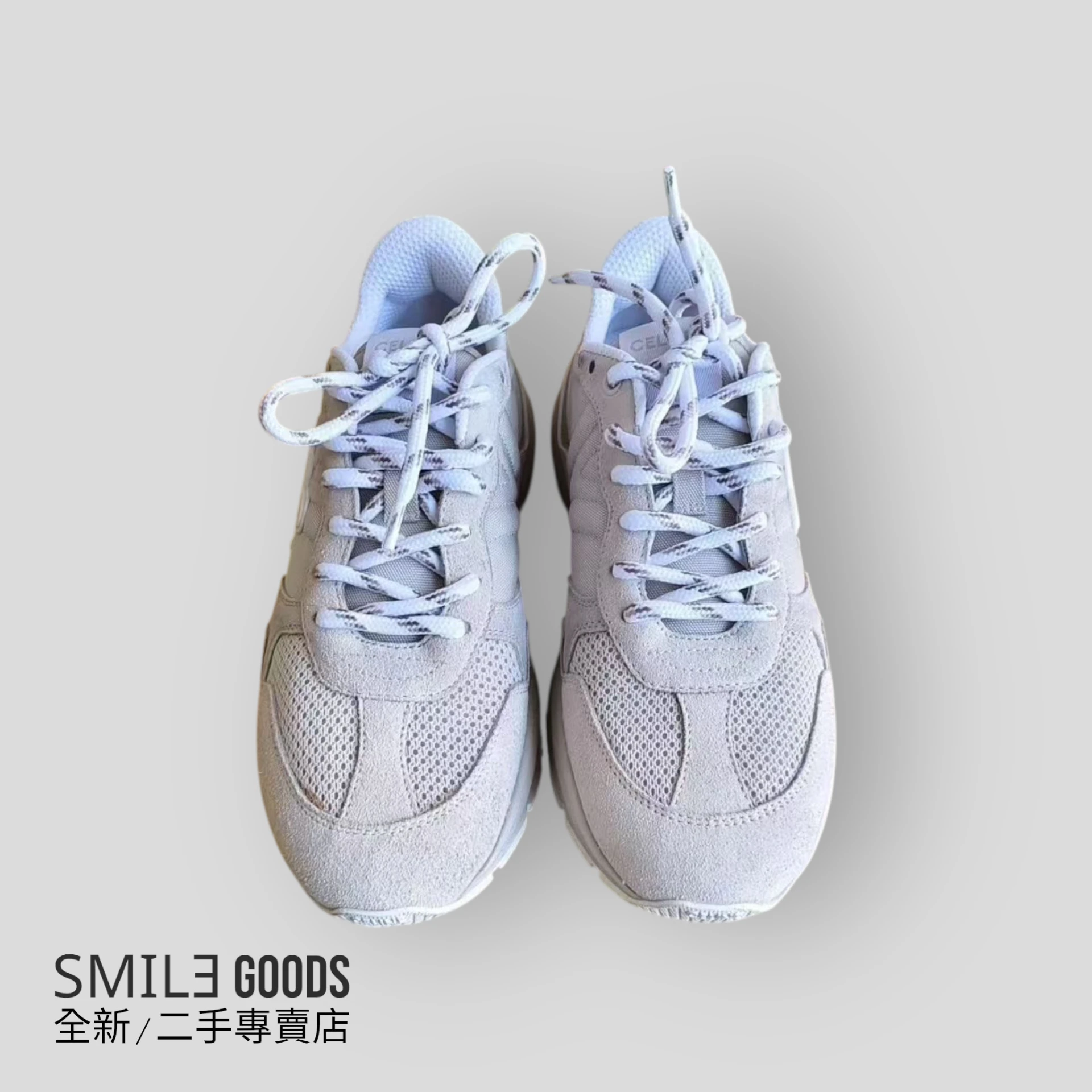 [SMILE] CELINE 凱旋門Runner 休閒鞋 米色