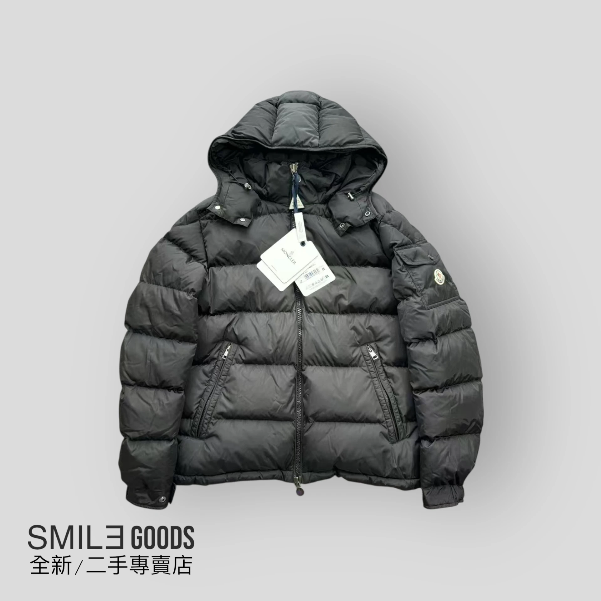 [SMILE] Moncler FW25 黑色消光 MAYA 羽絨外套