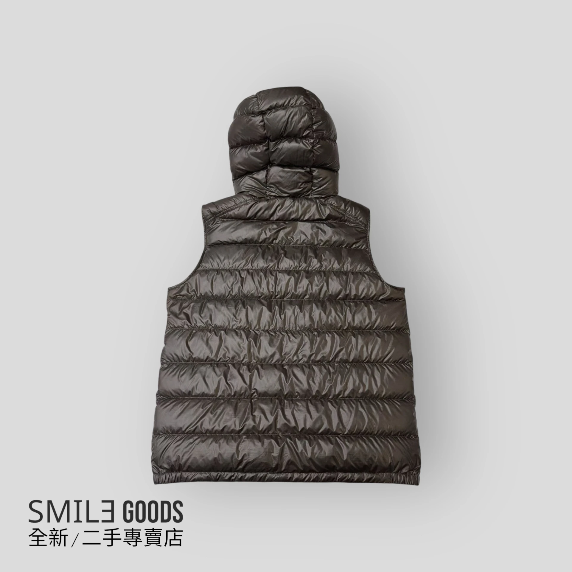[SMILE] Moncler Tibb 巧克力色羽絨背心