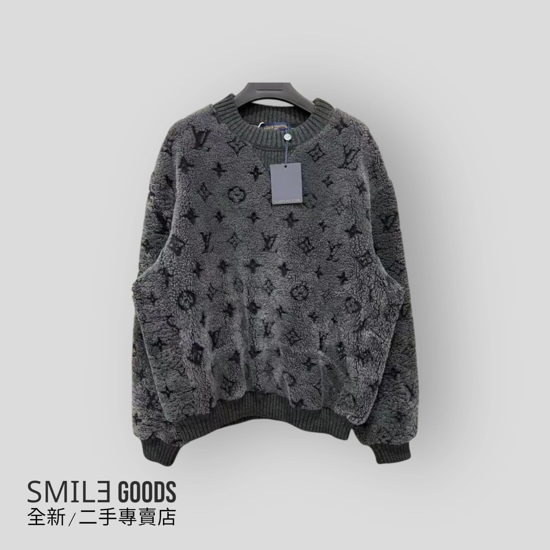 [SMILE]Louis Vuitton 皮毛一體毛衣