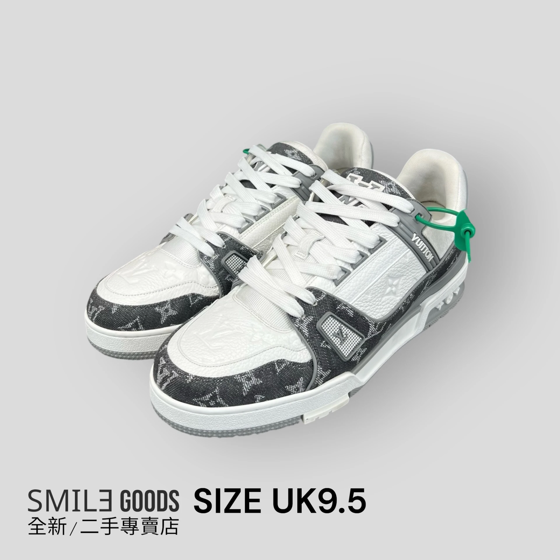 [SMILE]Louis Vuitton lv trainer 白灰牛仔