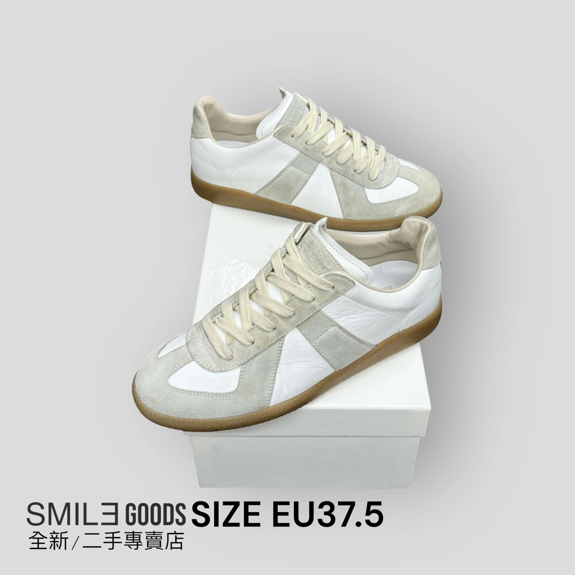 [SMILE]maison margiela 德訓鞋 灰白色