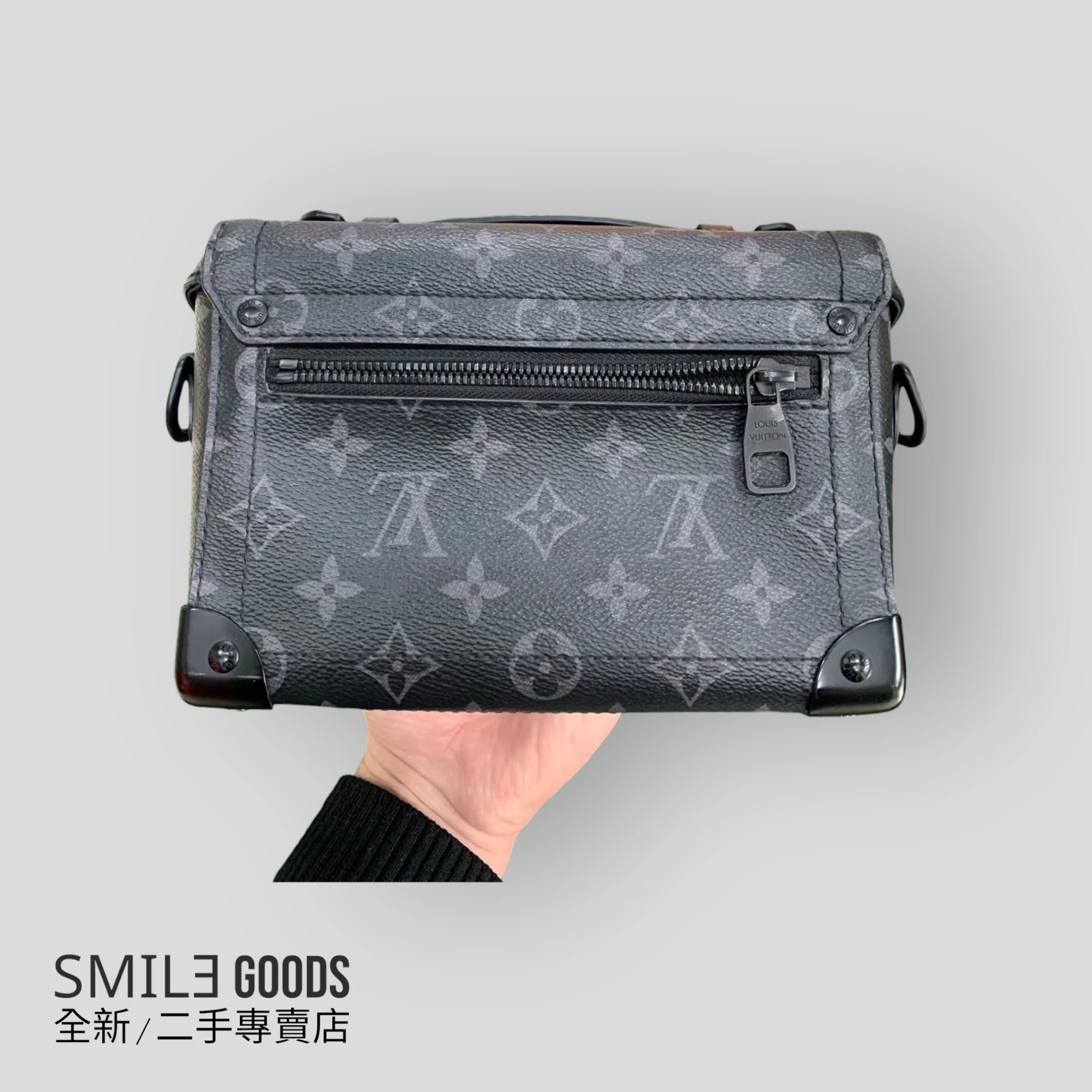 [SMILE] Louis Vuitton LV Soul trunk新款黑老花盒子包