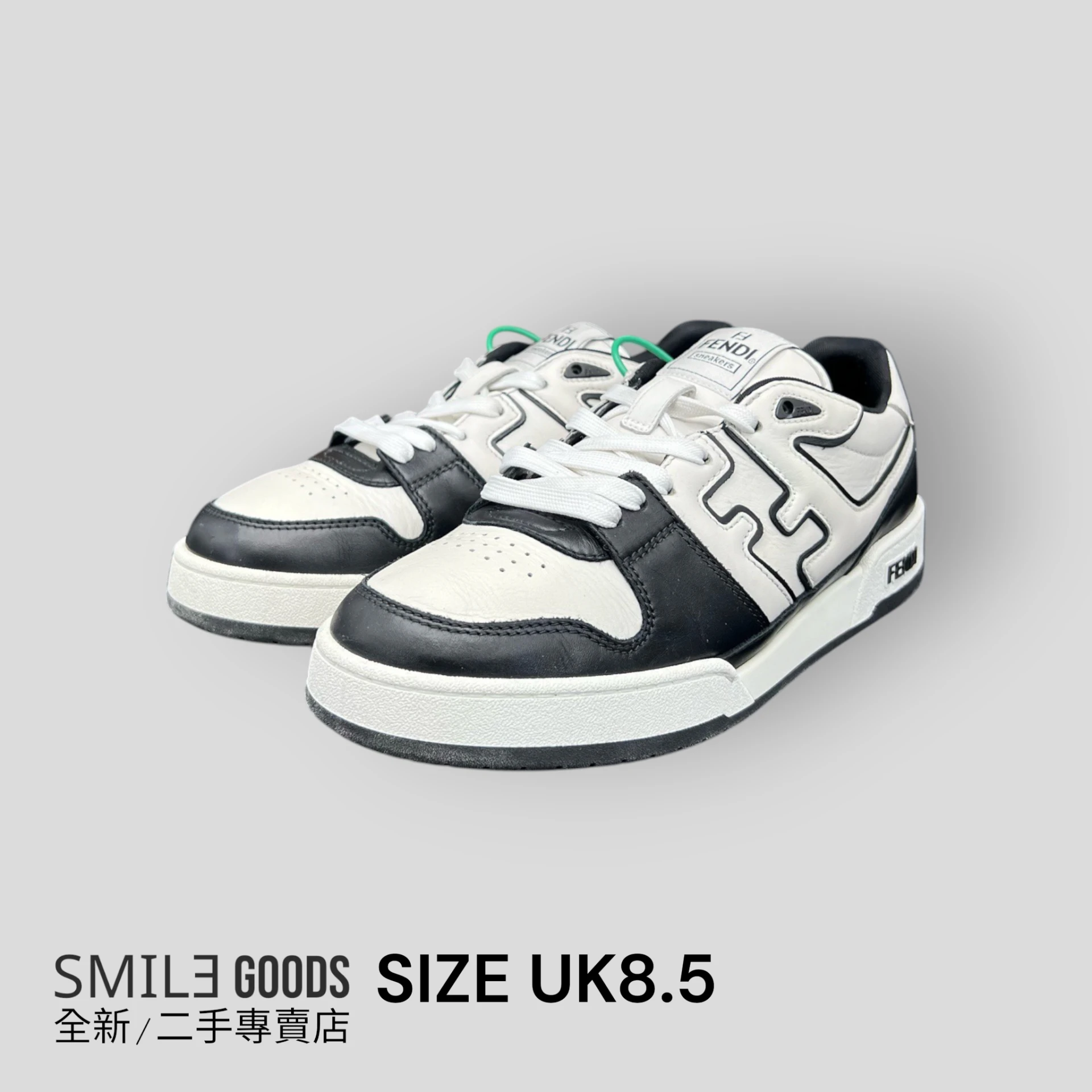 [SMILE] fendi match 黑白餅乾鞋