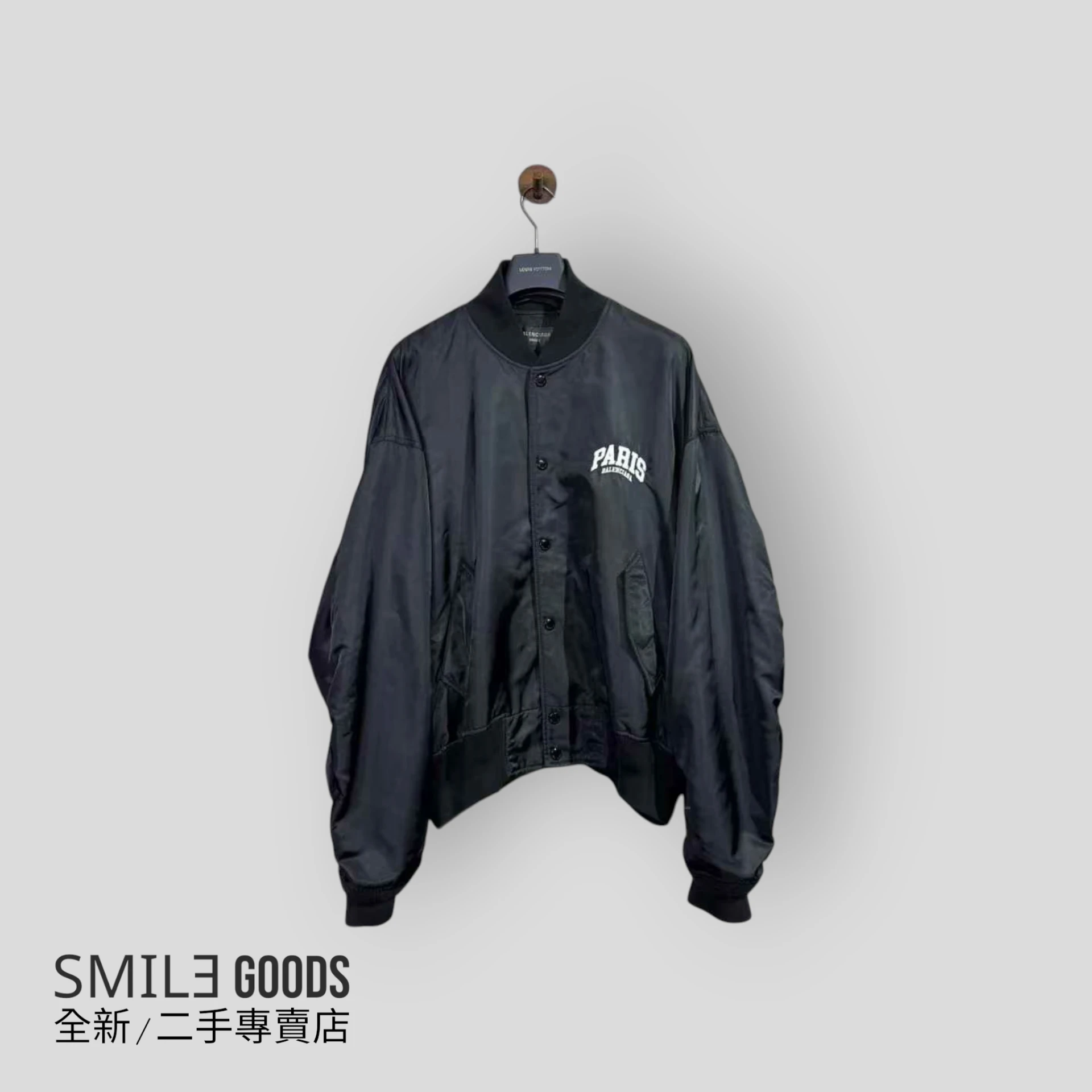 [SMILE]Balenciaga巴黎世家paris棒球服外套