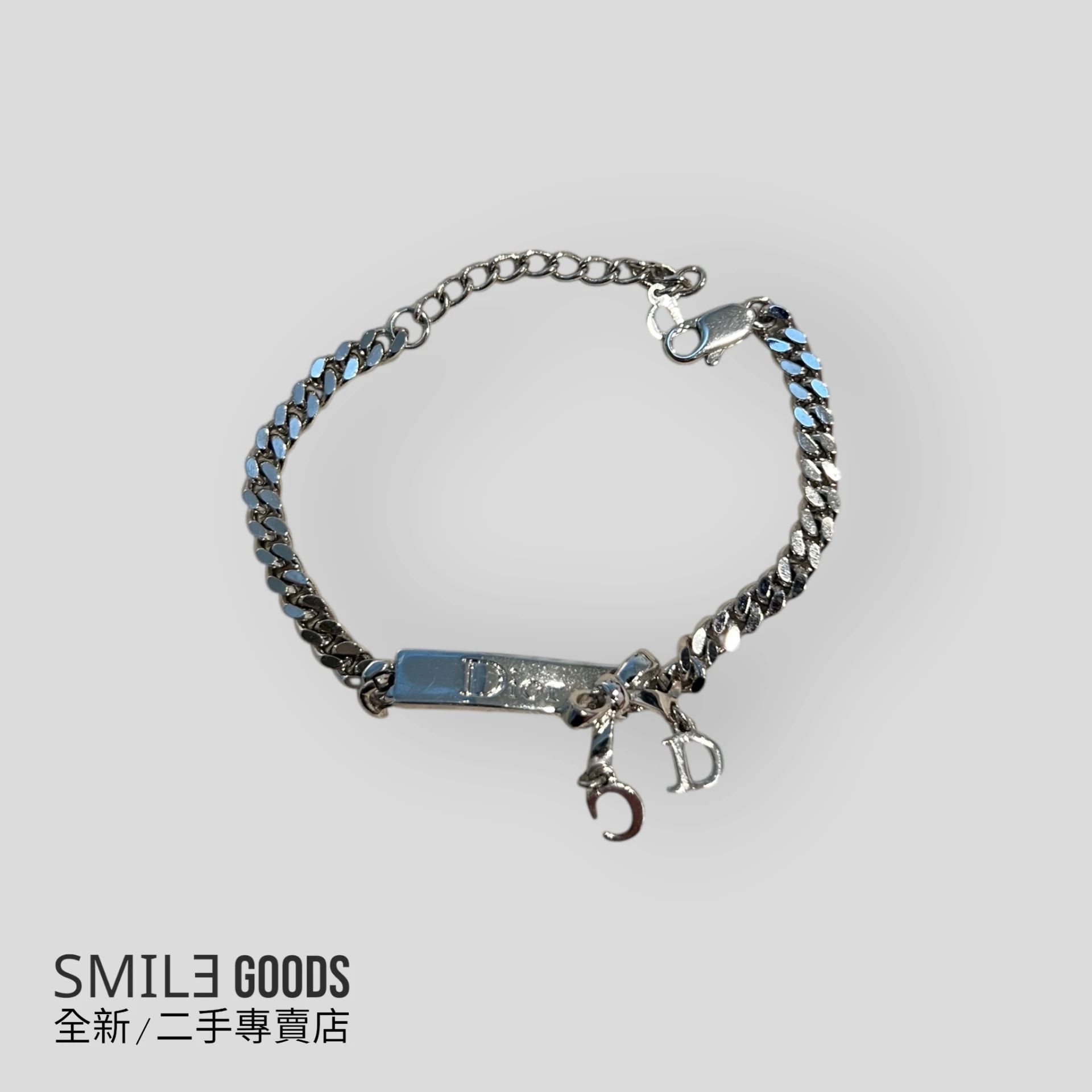 [SMILE] （在台現貨📦）Dior 蝴蝶結CD手鏈