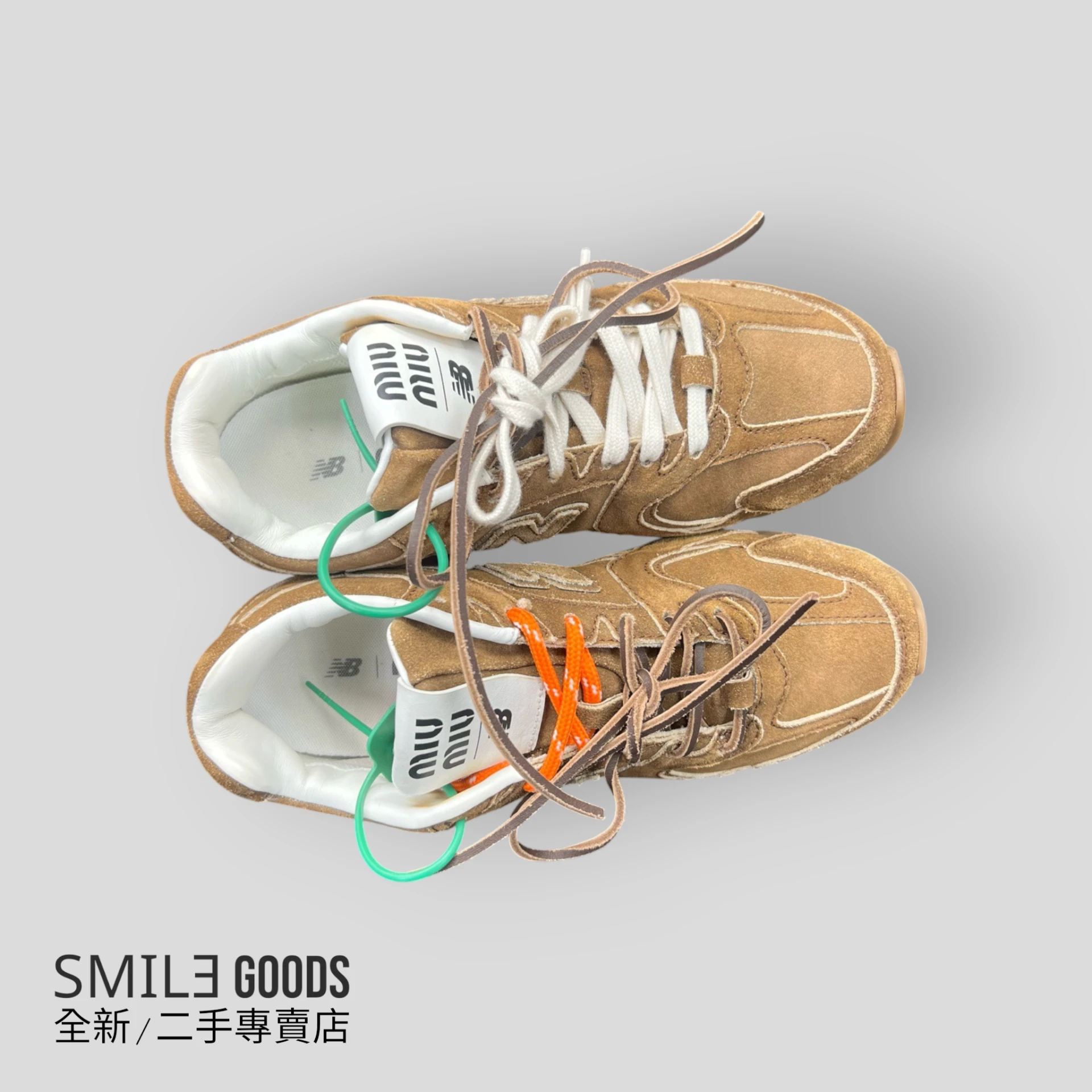 [SMILE]miu miu nb530 肉桂色 聯名德訓鞋