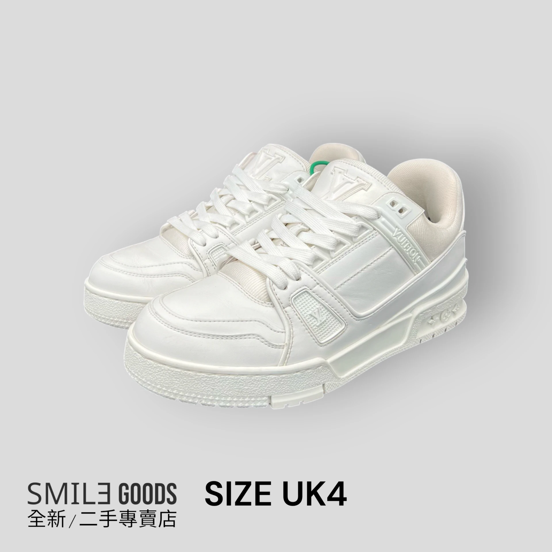 [SMILE]Louis Vuitton lv trainer 純白