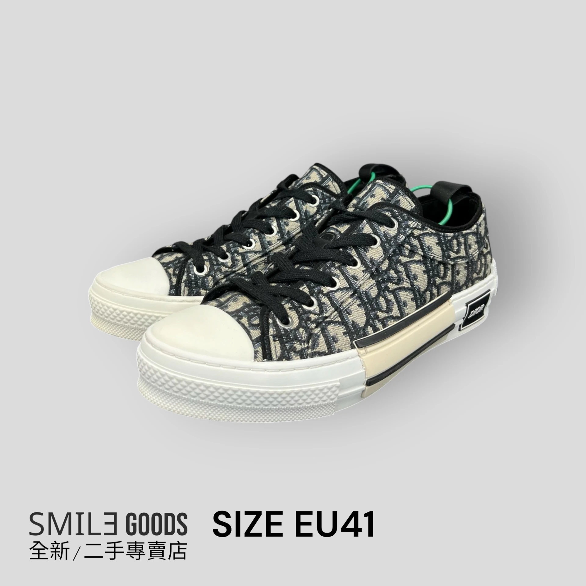 [SMILE] dior b23 米黑滿logo板鞋