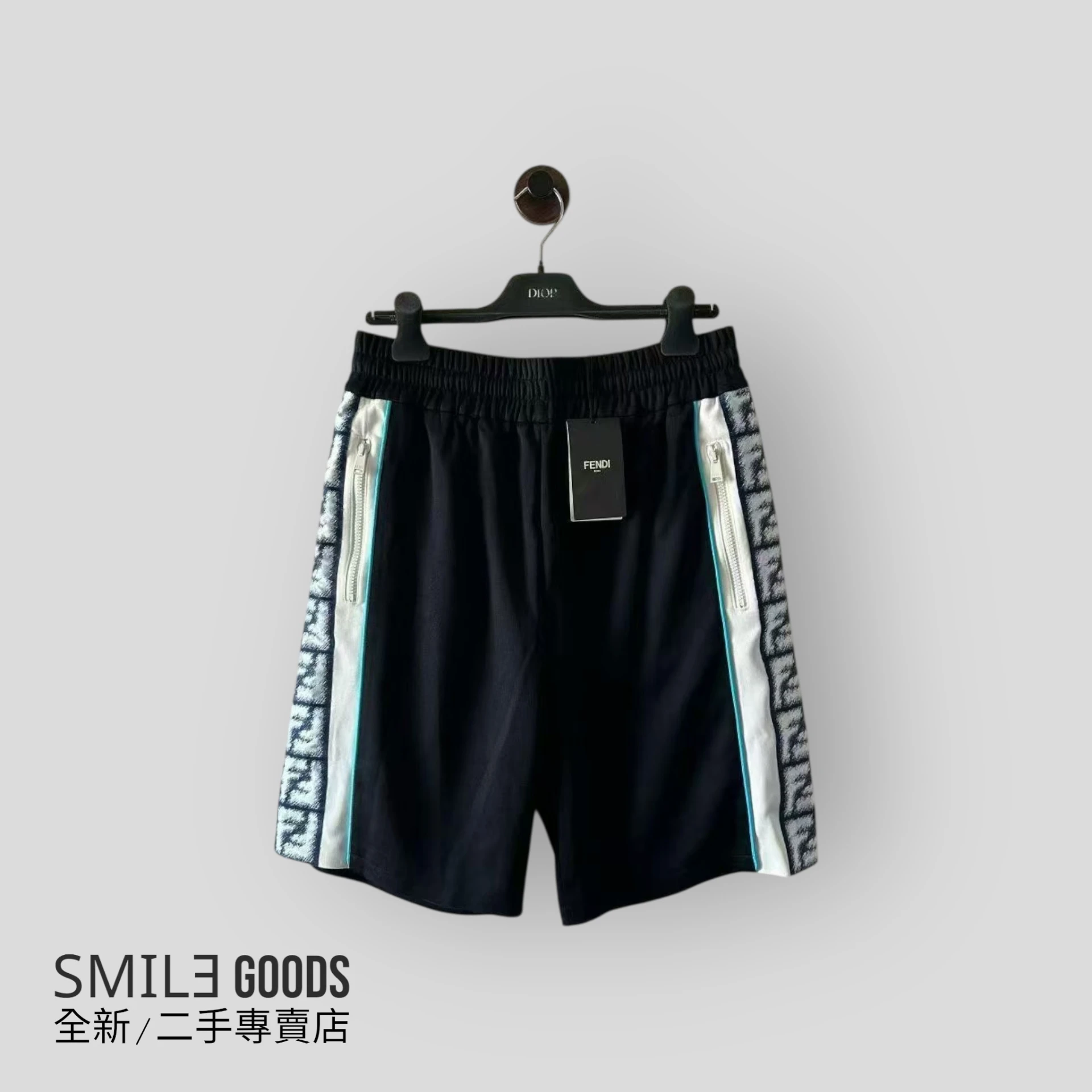 [SMILE]Fendi 側邊老花短褲
