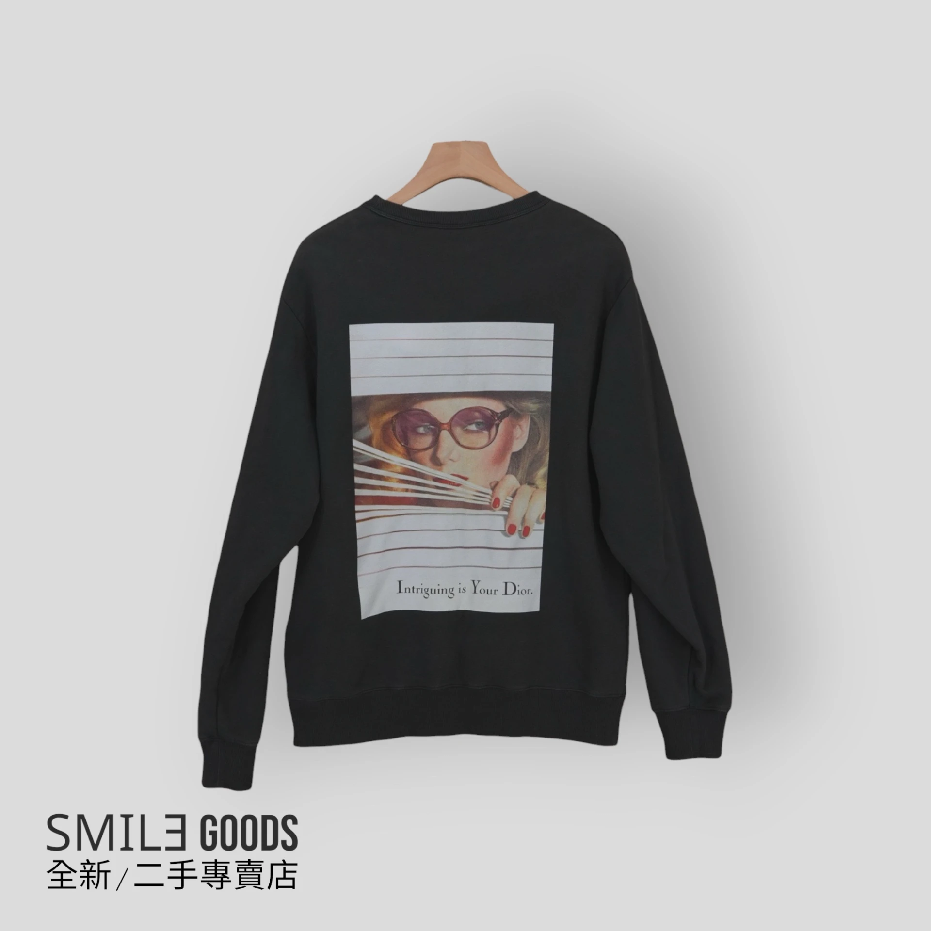 [SMILE] DIOR FW25 復古油畫圓領長袖衛衣