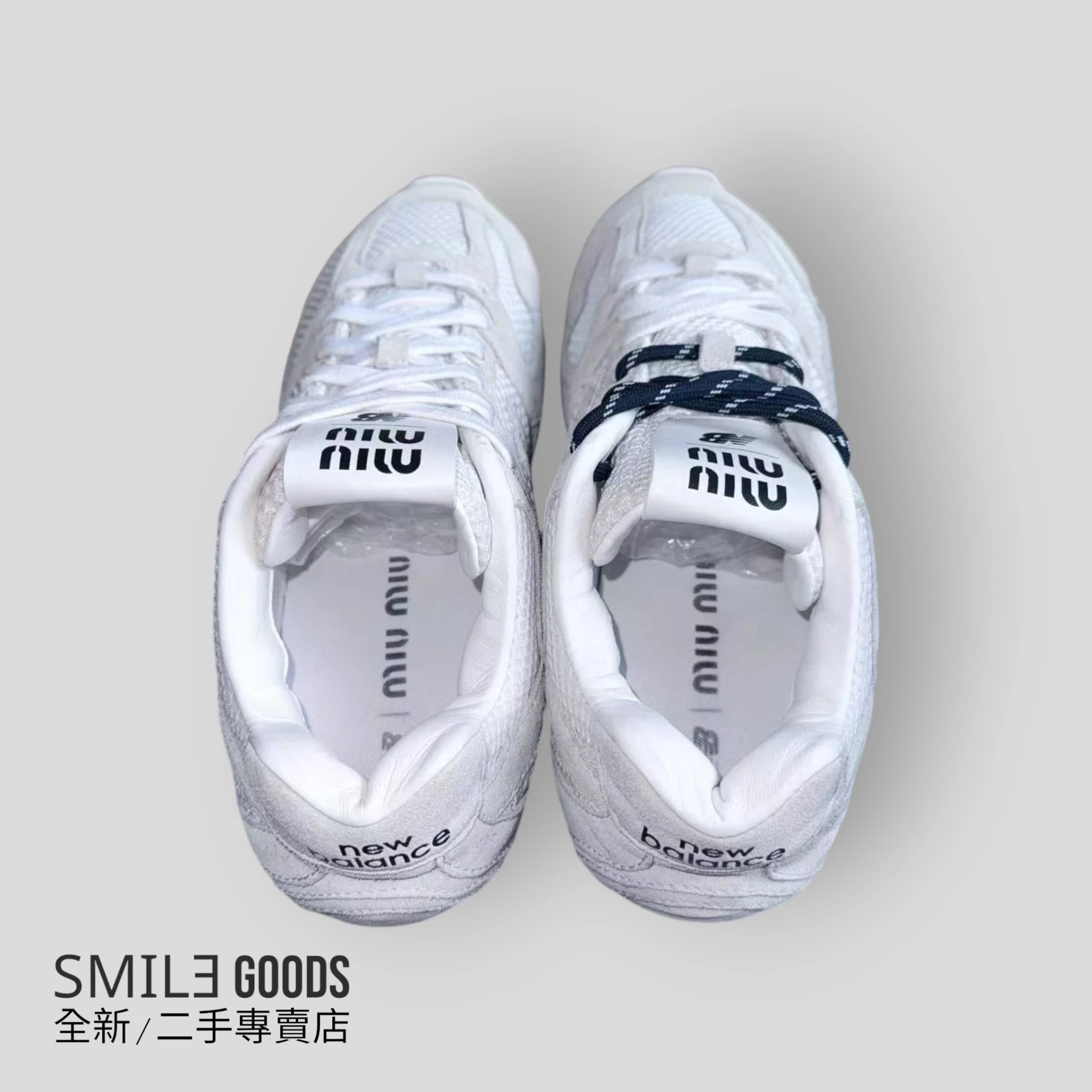 [SMILE] miumiu NB 530 SL 聯名款 白灰 白色 德訓鞋