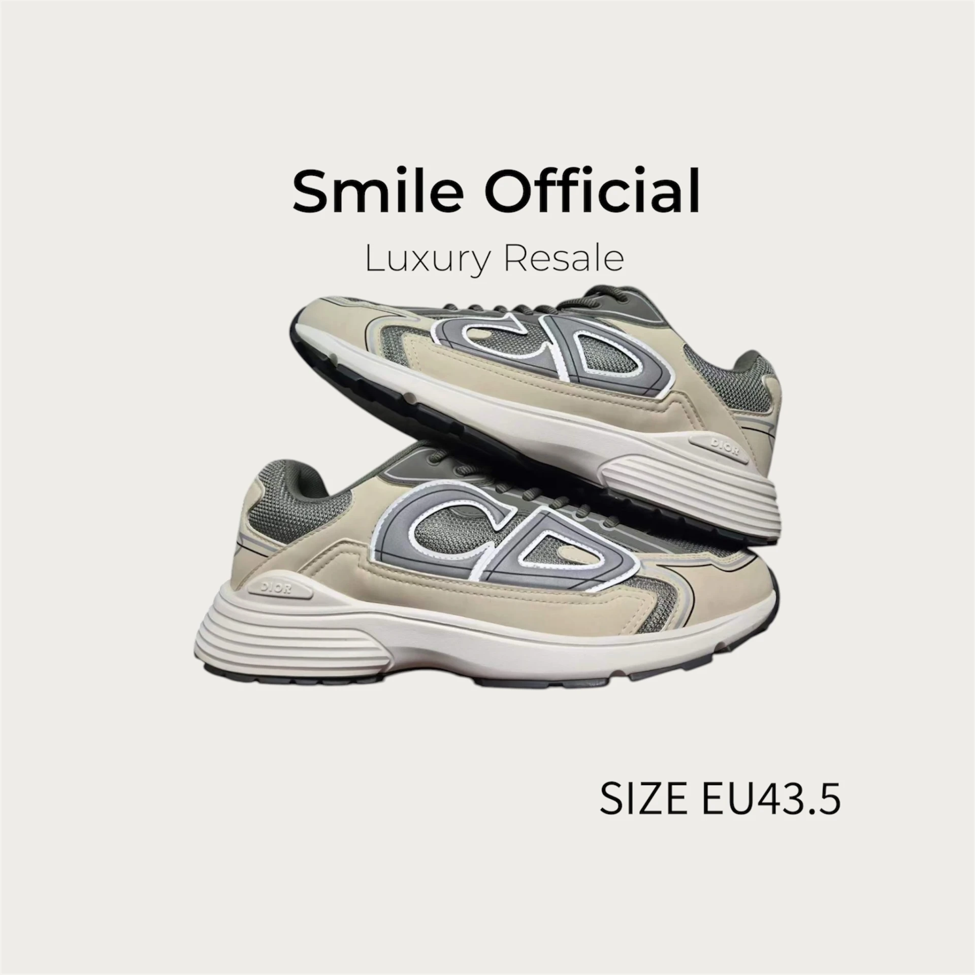 [SMILE]DIOR B30 灰綠 休閒鞋