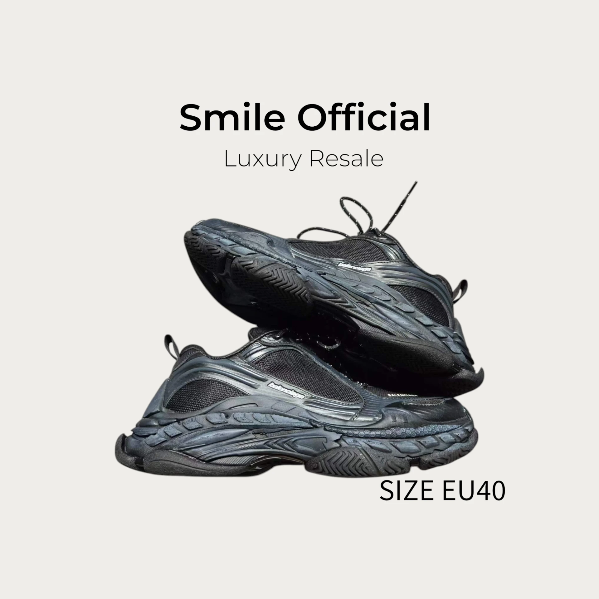 [SMILE] 巴黎世家BALENCIAGA TRIPLE S2.0 黑