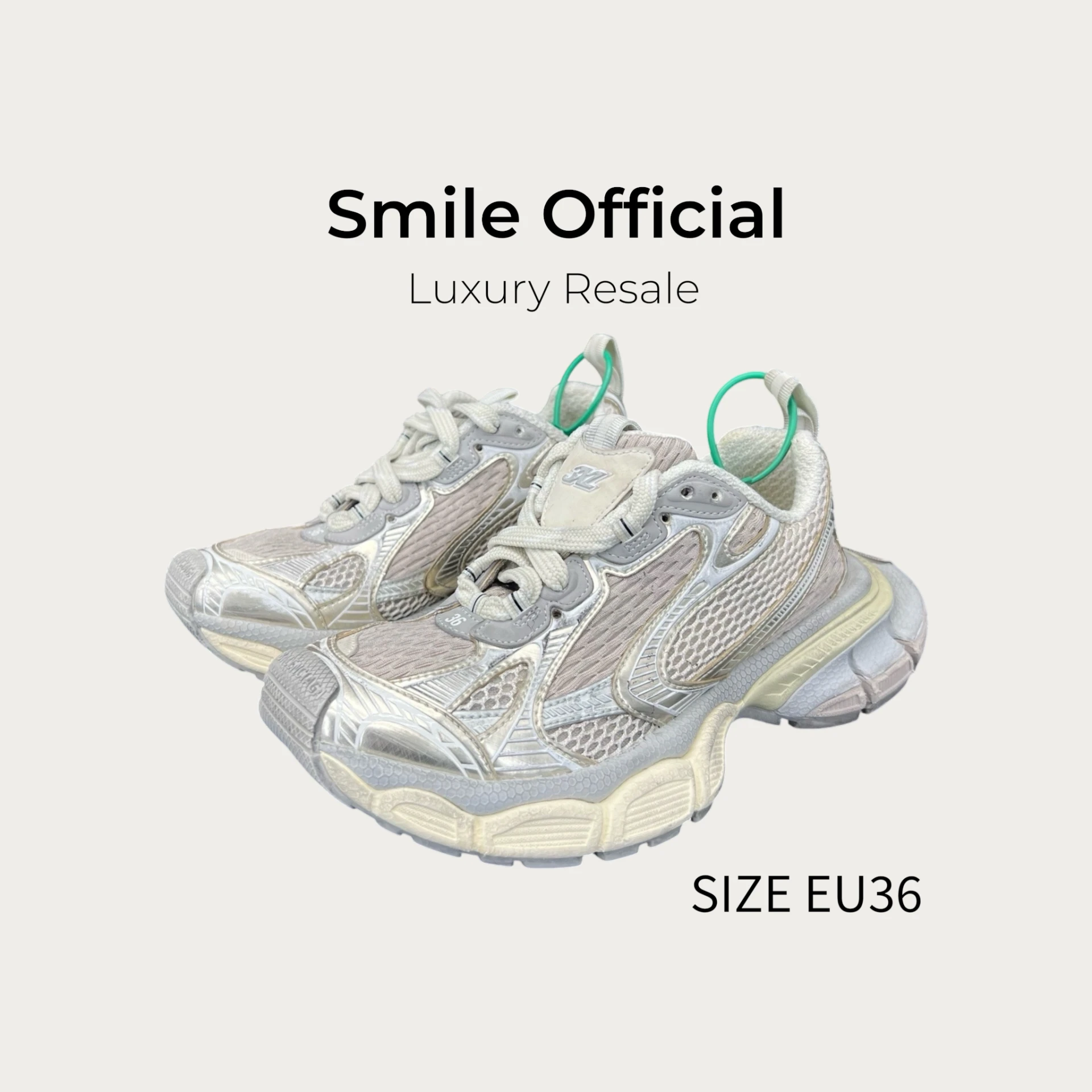 [SMILE]BALENCIAGA 巴黎世家 3XL 米色