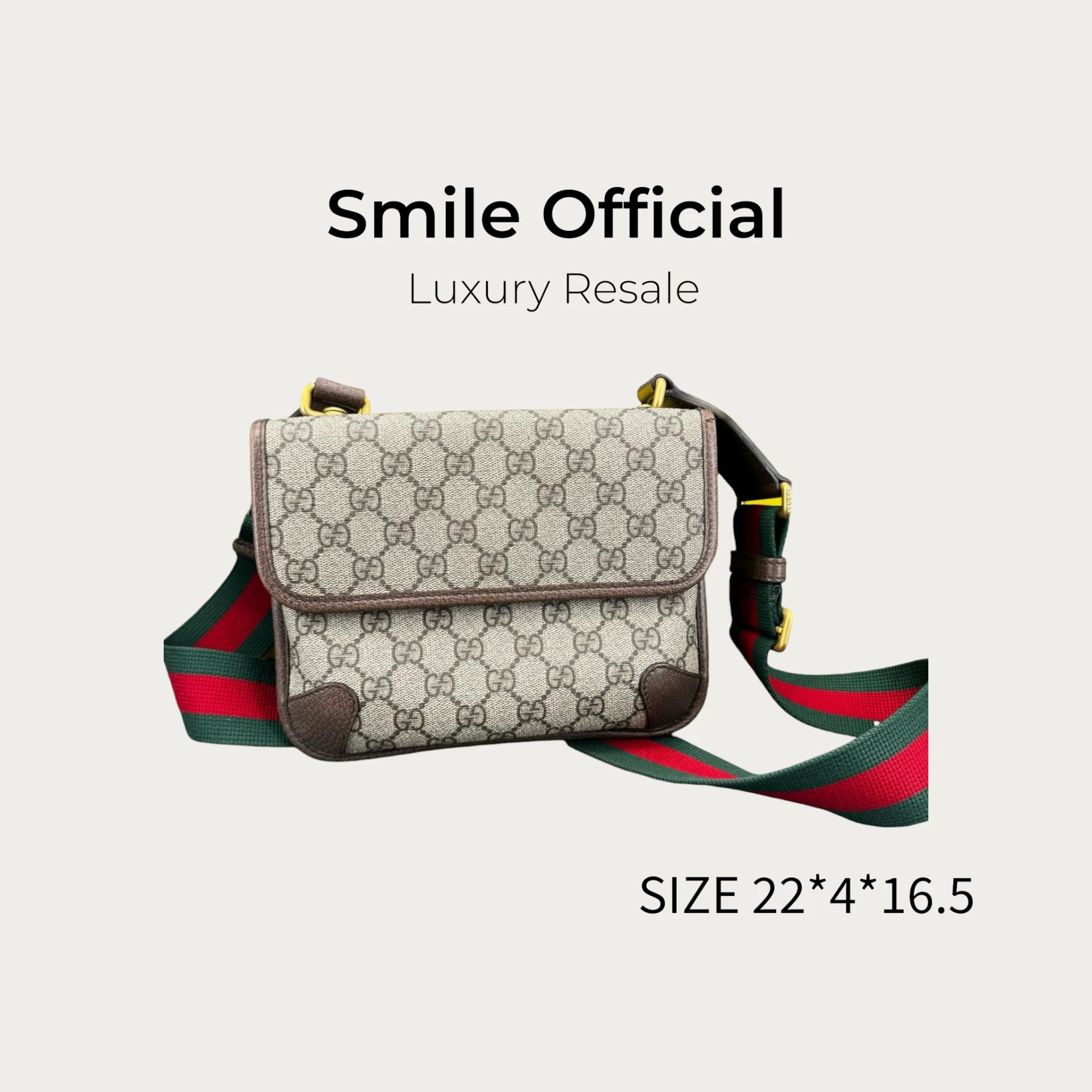 [SMILE]gucci 雙面虎頭包