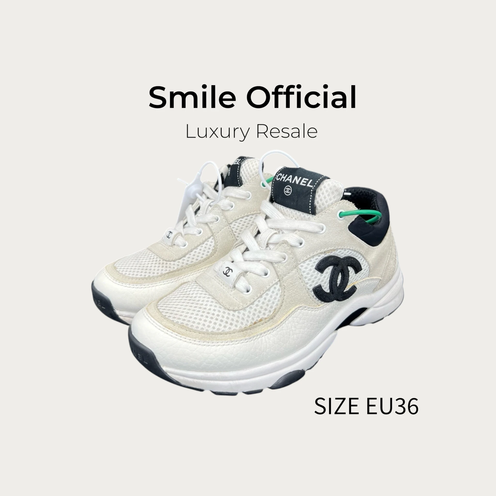 [SMILE] Chanel 香奈兒 22k 米白黑