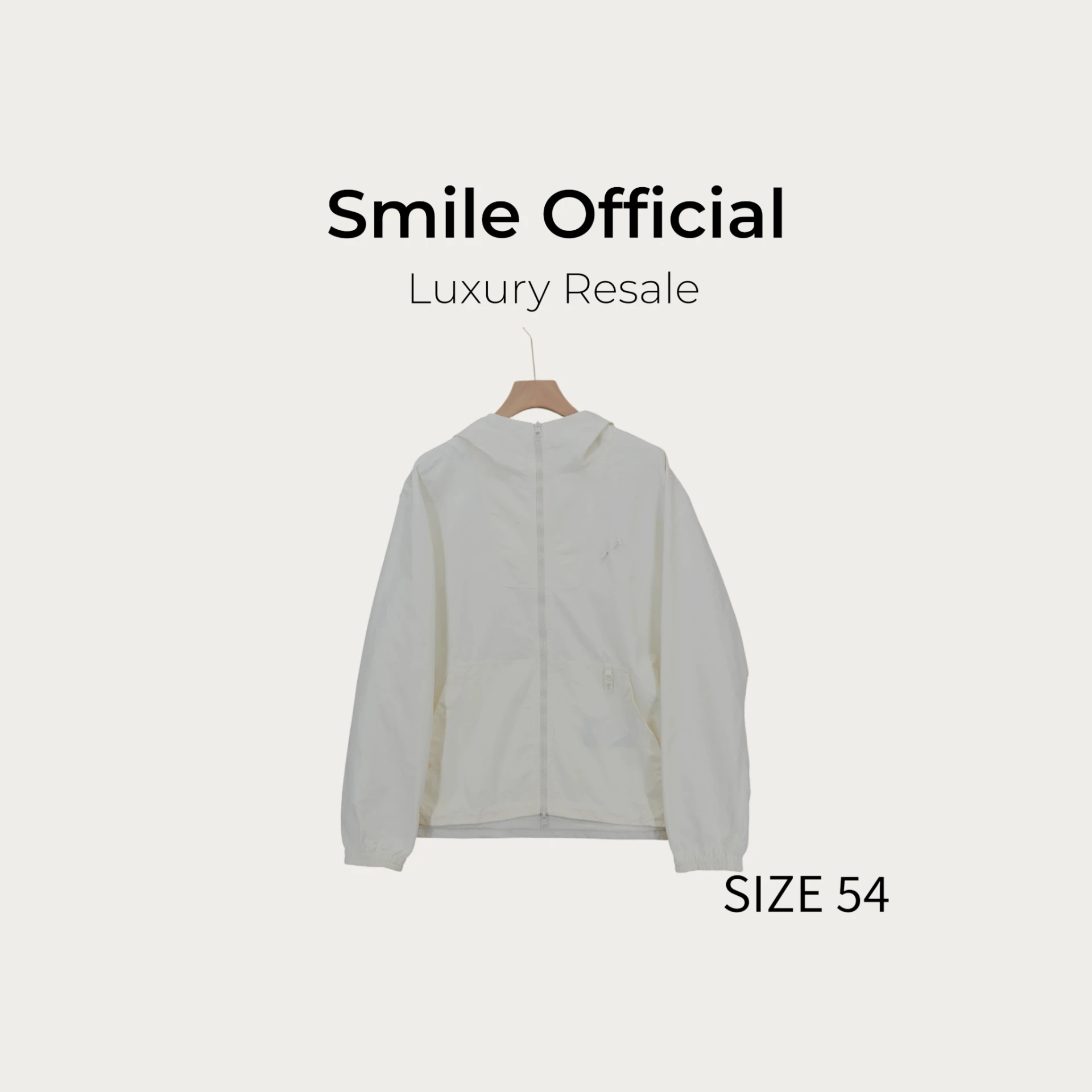 [SMILE] LOUIS VUITTON Lv白色雙面穿 暗紋滿logo夾克外套