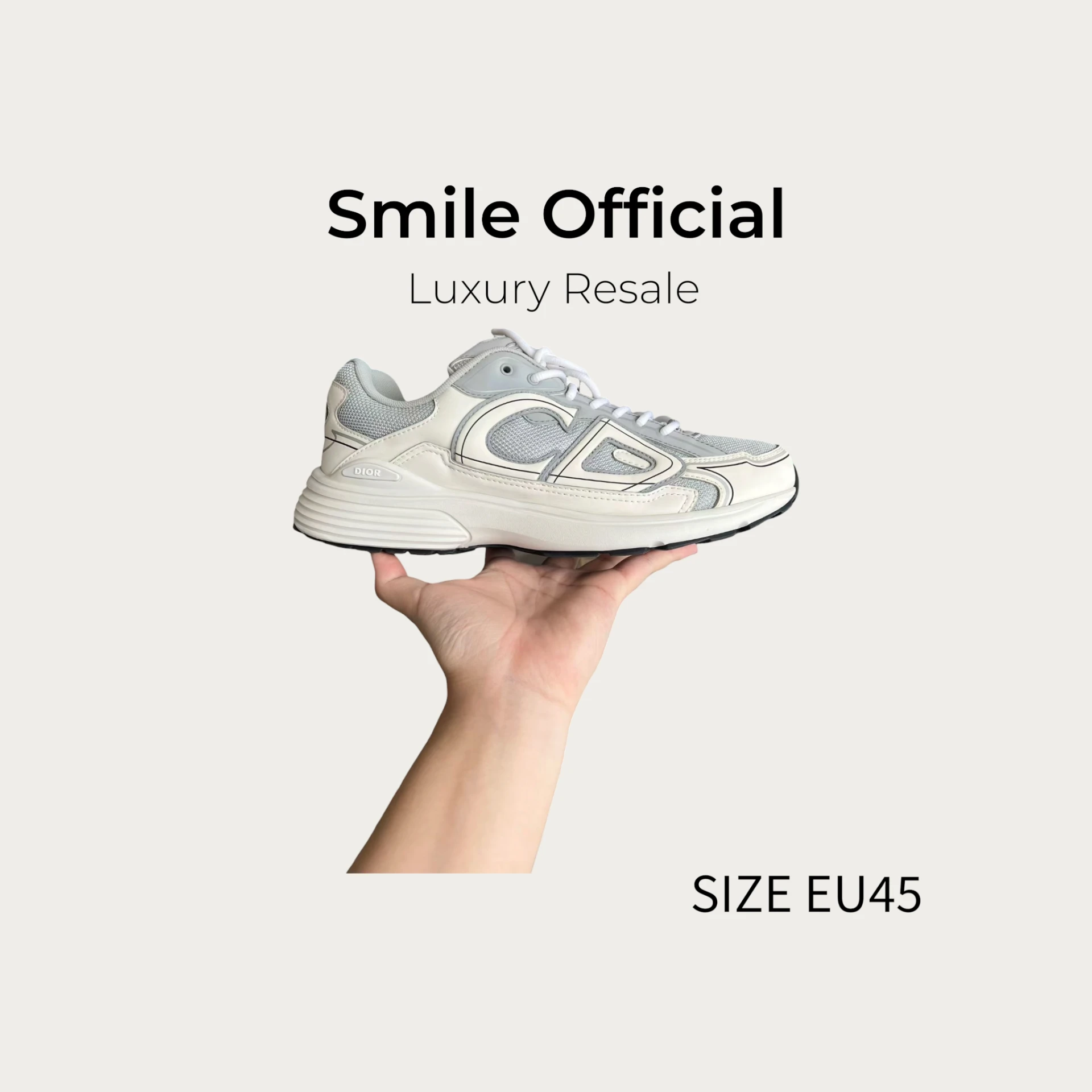 [SMILE]dior b30 灰色 休閒鞋