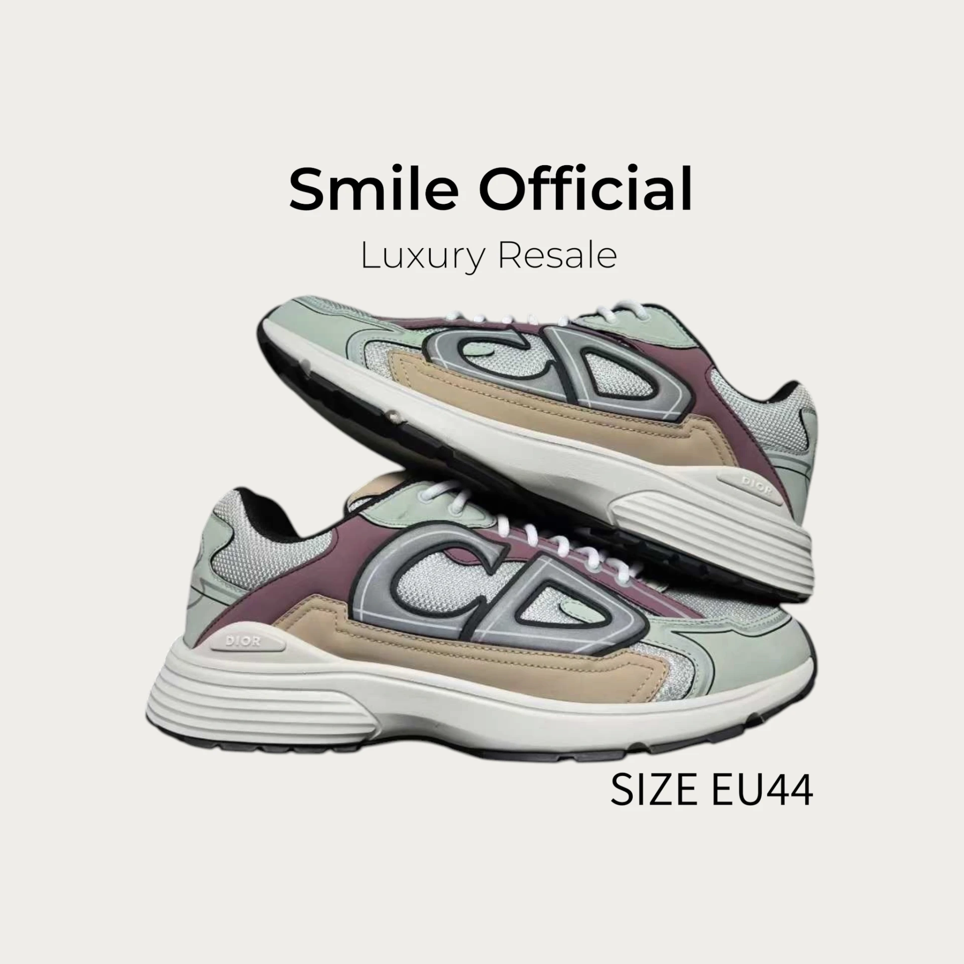 [SMILE] DIOR B30 灰棕藍 休閒鞋
