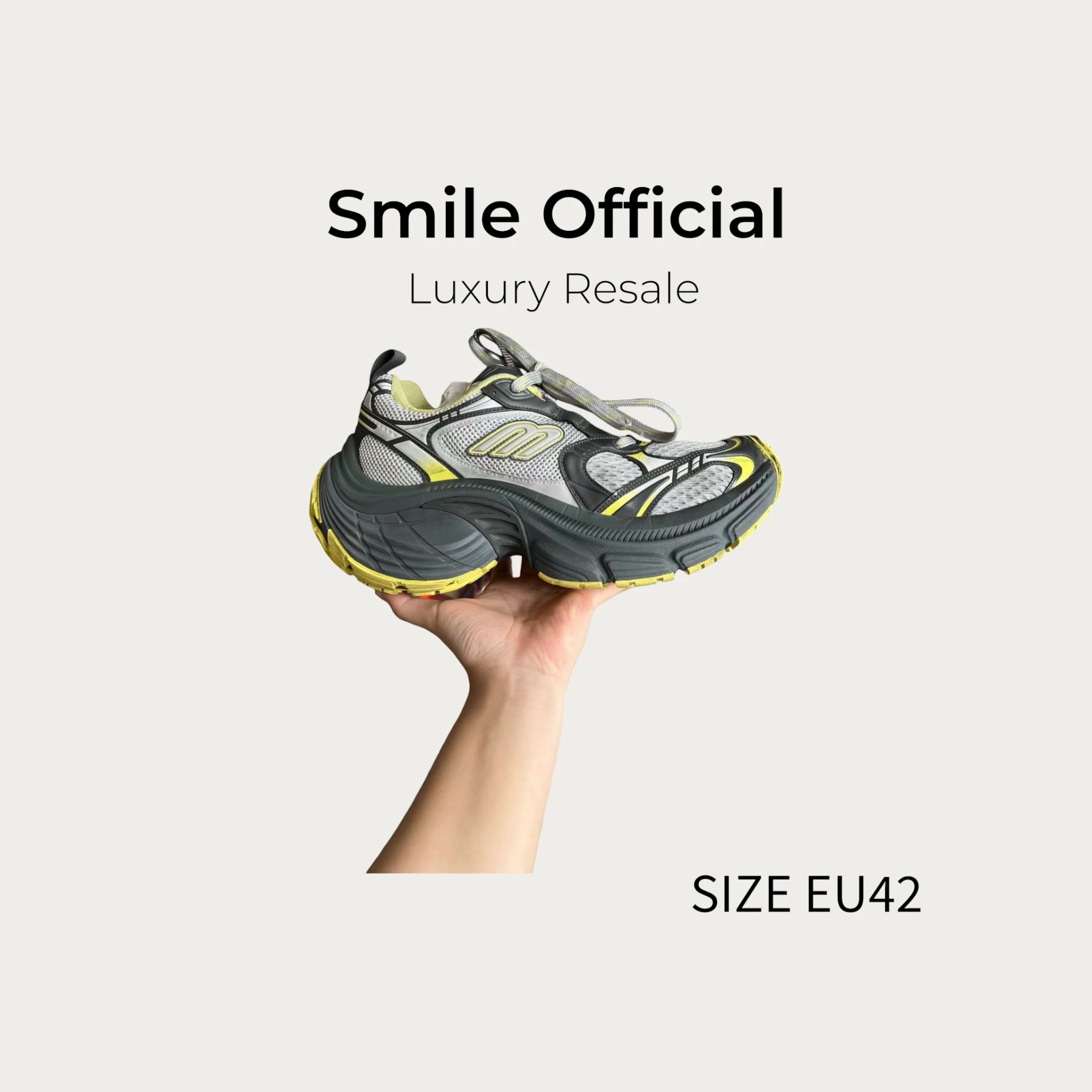 [SMILE] BALENCIAGA 巴黎世家 10xl 灰黃
