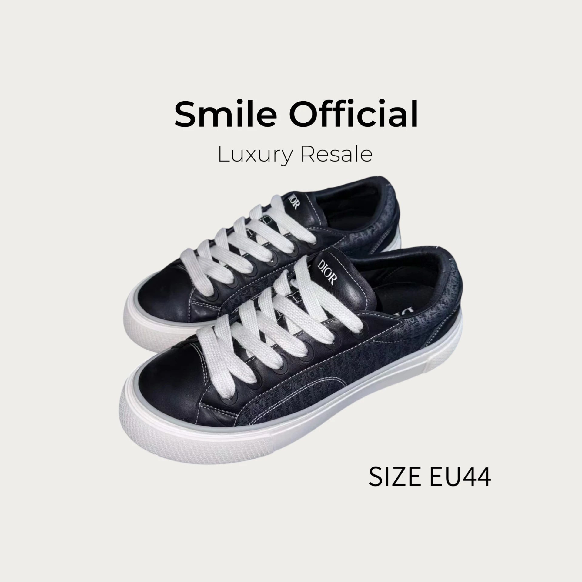 [SMILE]dior b33 黑白 白黑 spin 滿logo板鞋