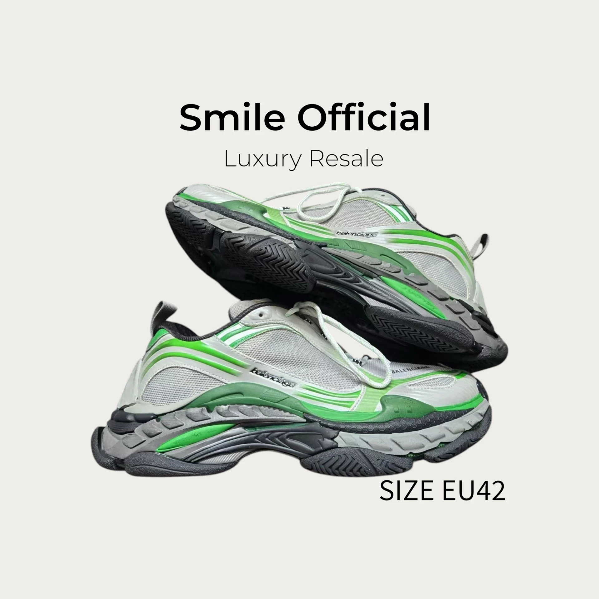 [SMILE] 巴黎世家BALENCIAGA TRIPLE S2.0 白綠