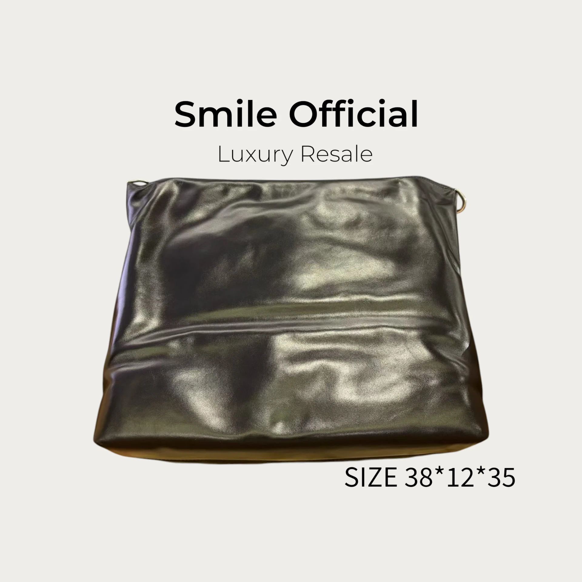 [SMILE] LOUIS VUITTON Vagabond Hobo 珠鏈皮牌裝飾 小牛皮 流浪包單肩包