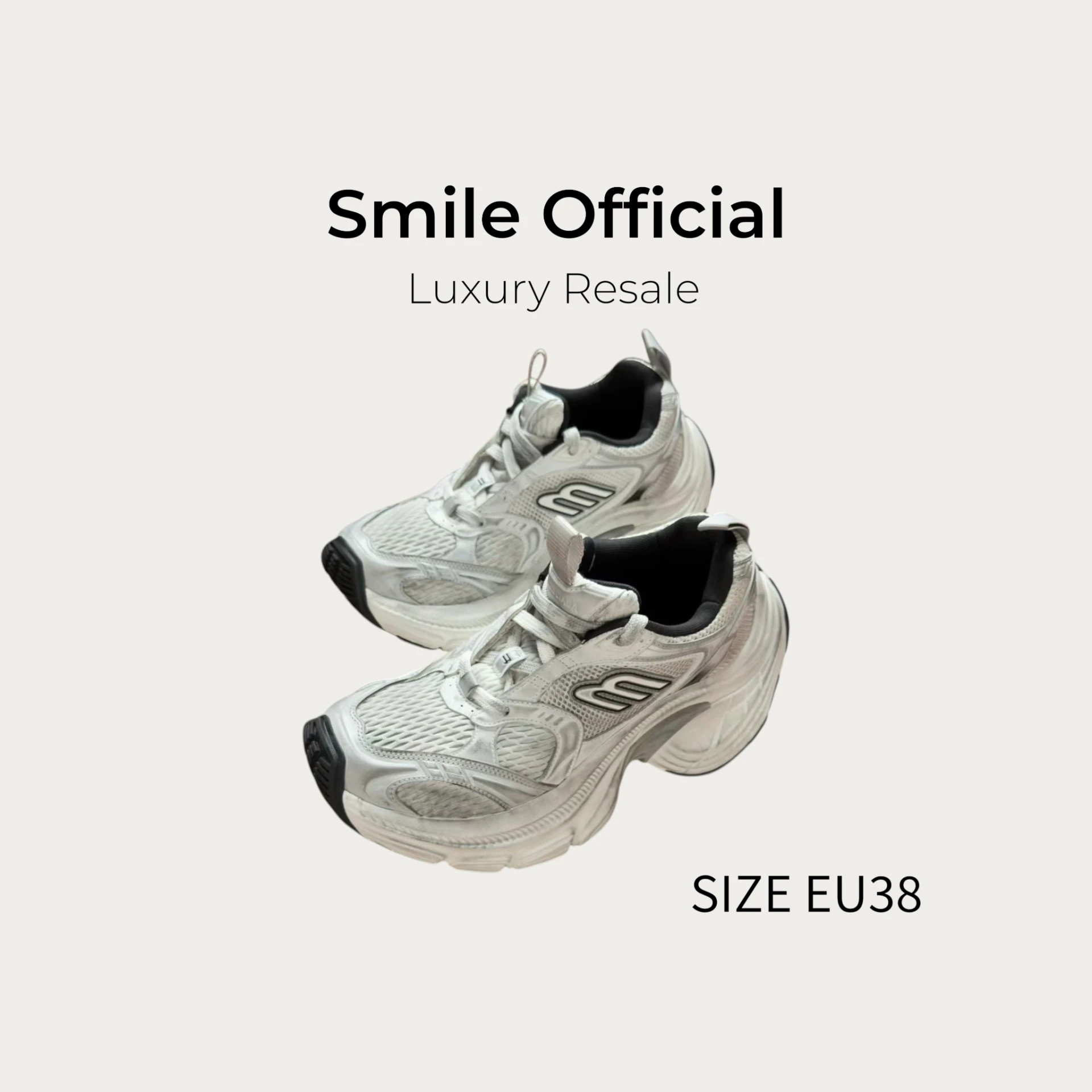 [SMILE]Balenciga巴黎世家 10xl 灰白