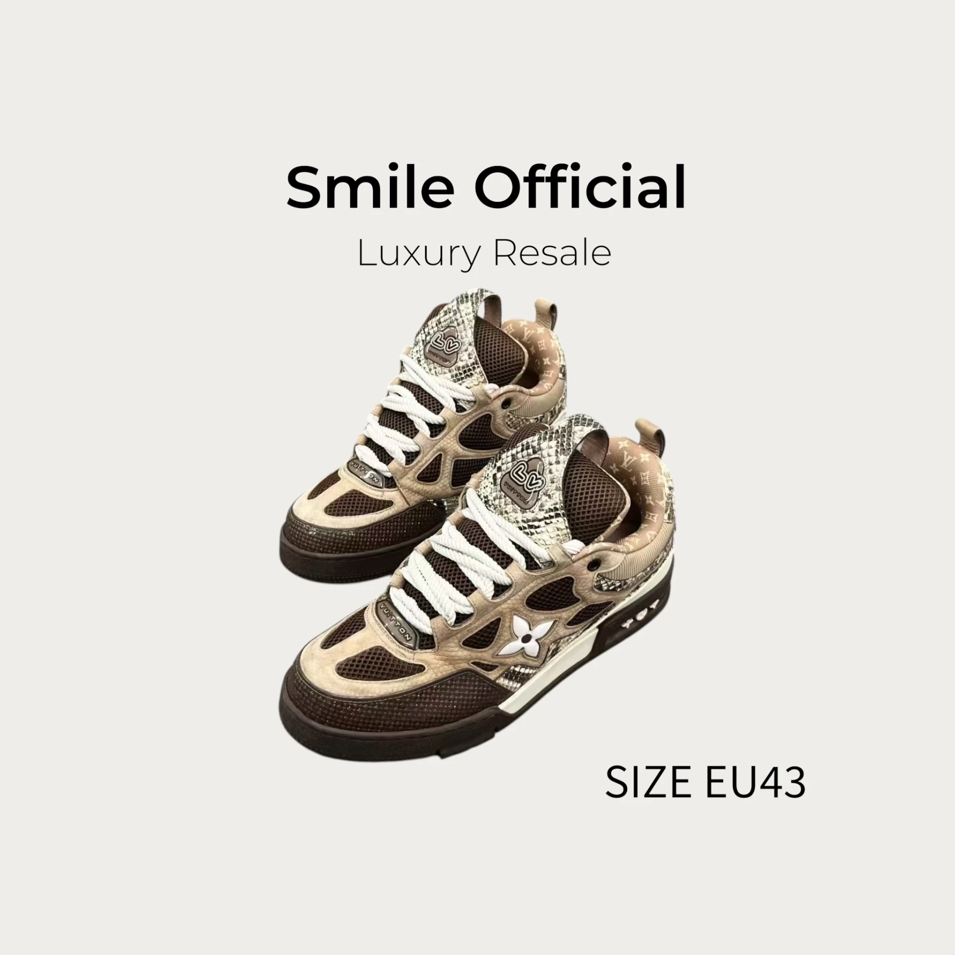 [SMILE] LOUIS VUITTON LV Skate 棕色