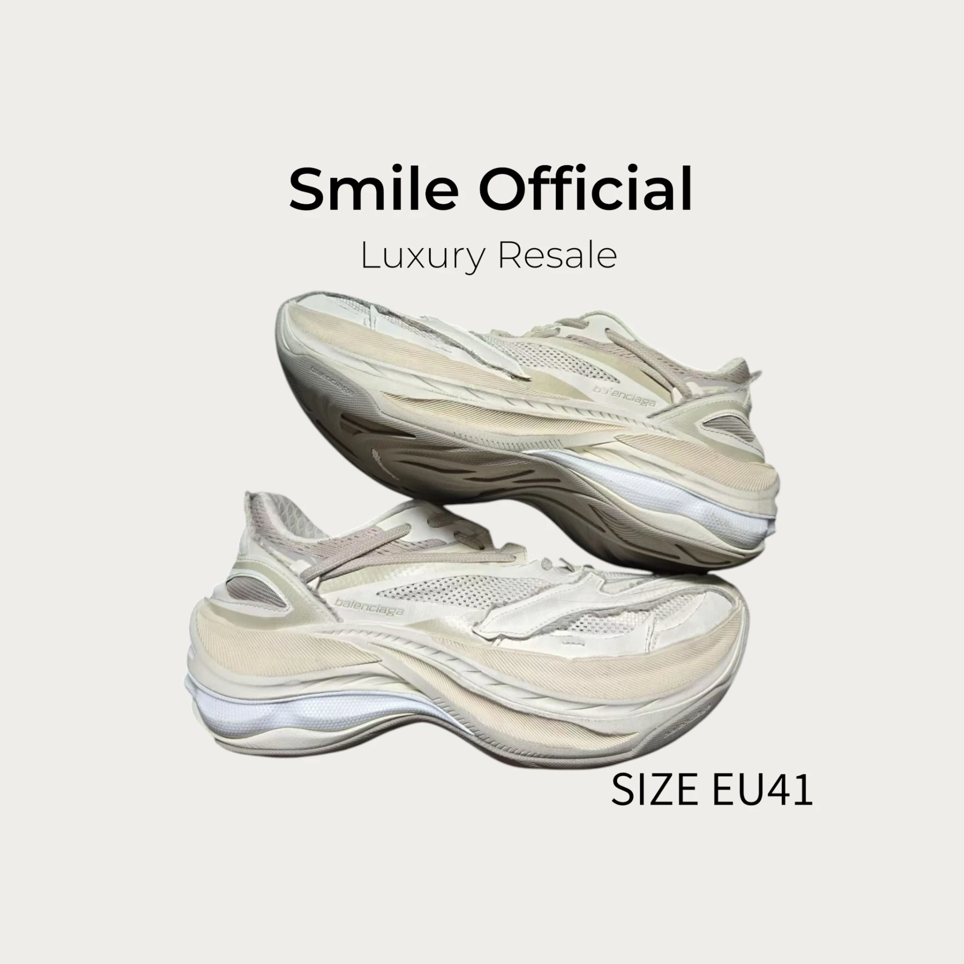 [SMILE] 巴黎世家BALENCIAGA JET 灰白