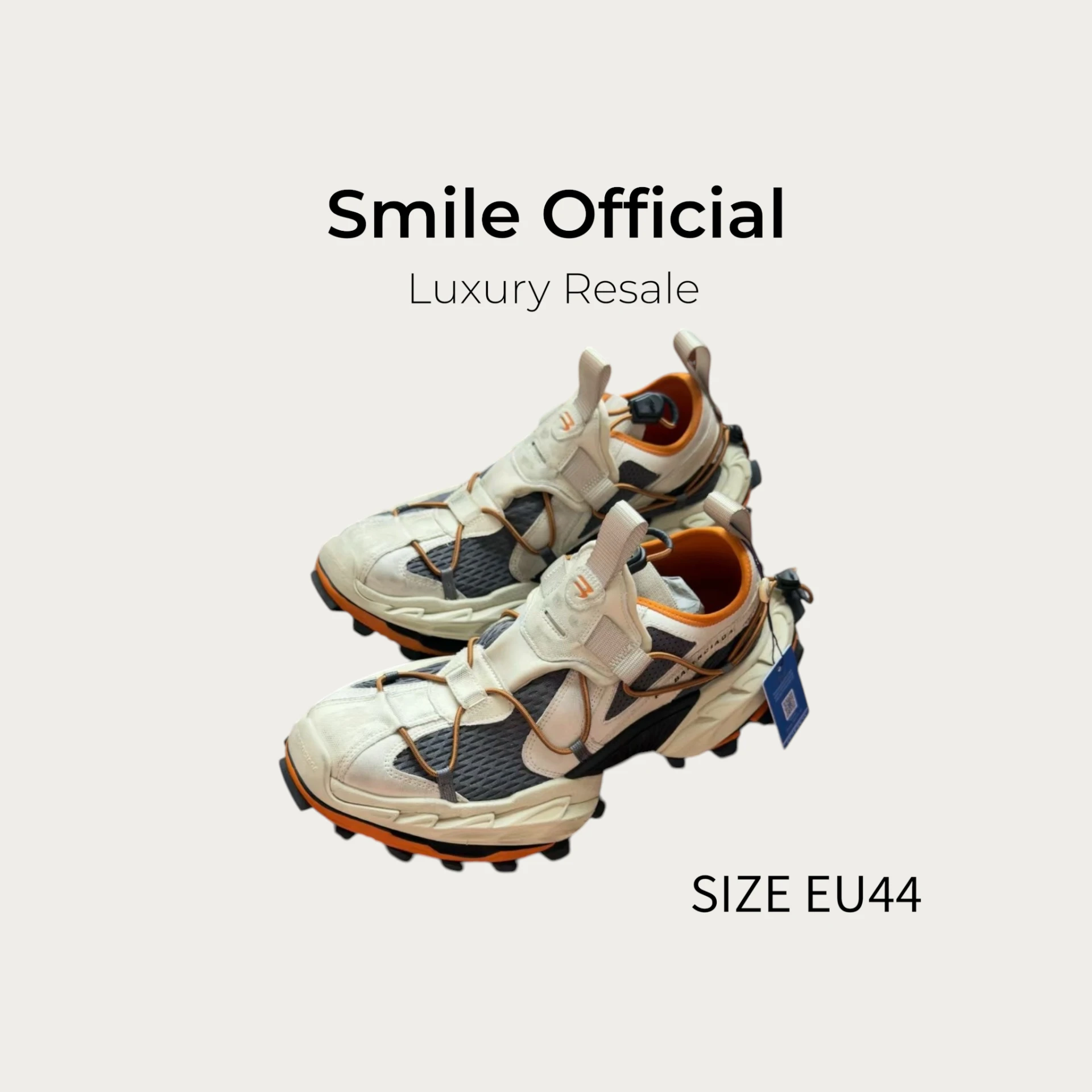 [SMILE] Balenciga巴黎世家hike 做舊白橘