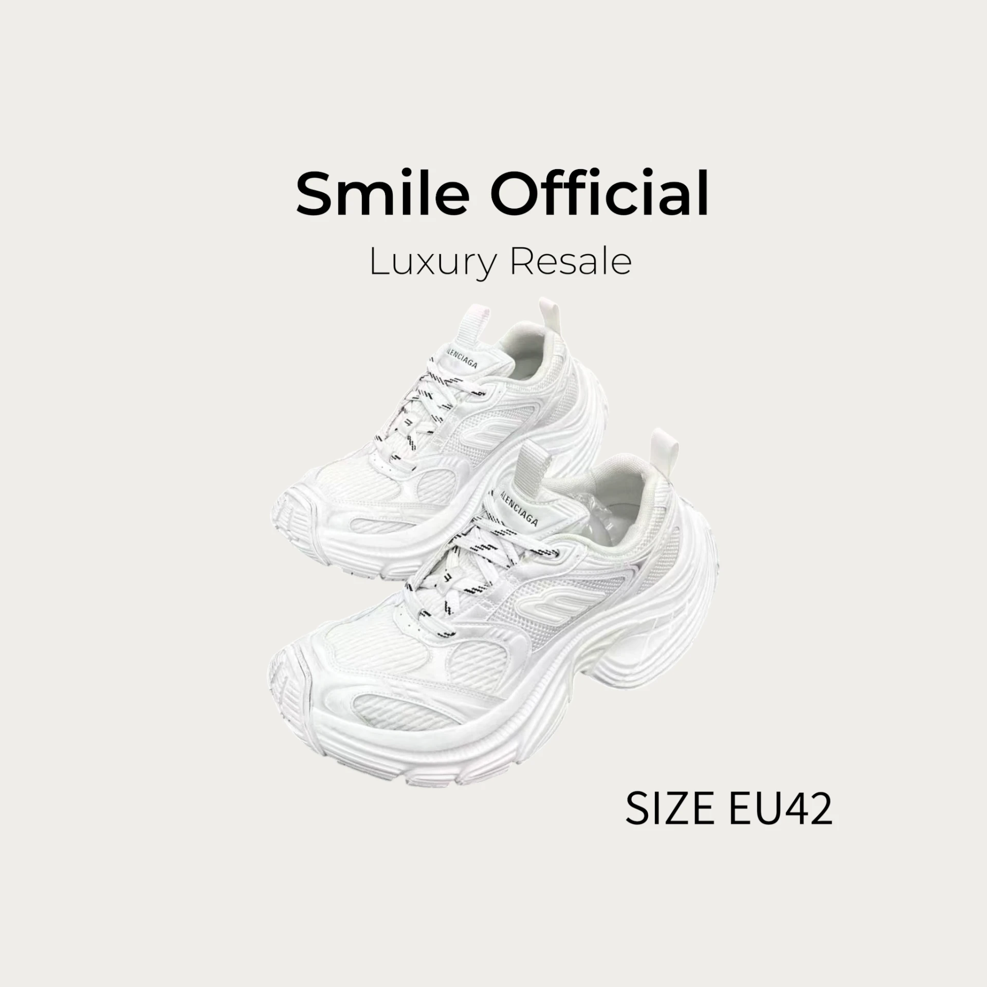 [SMILE] Balenciaga巴黎世家 6XL 做舊 白色 灰白