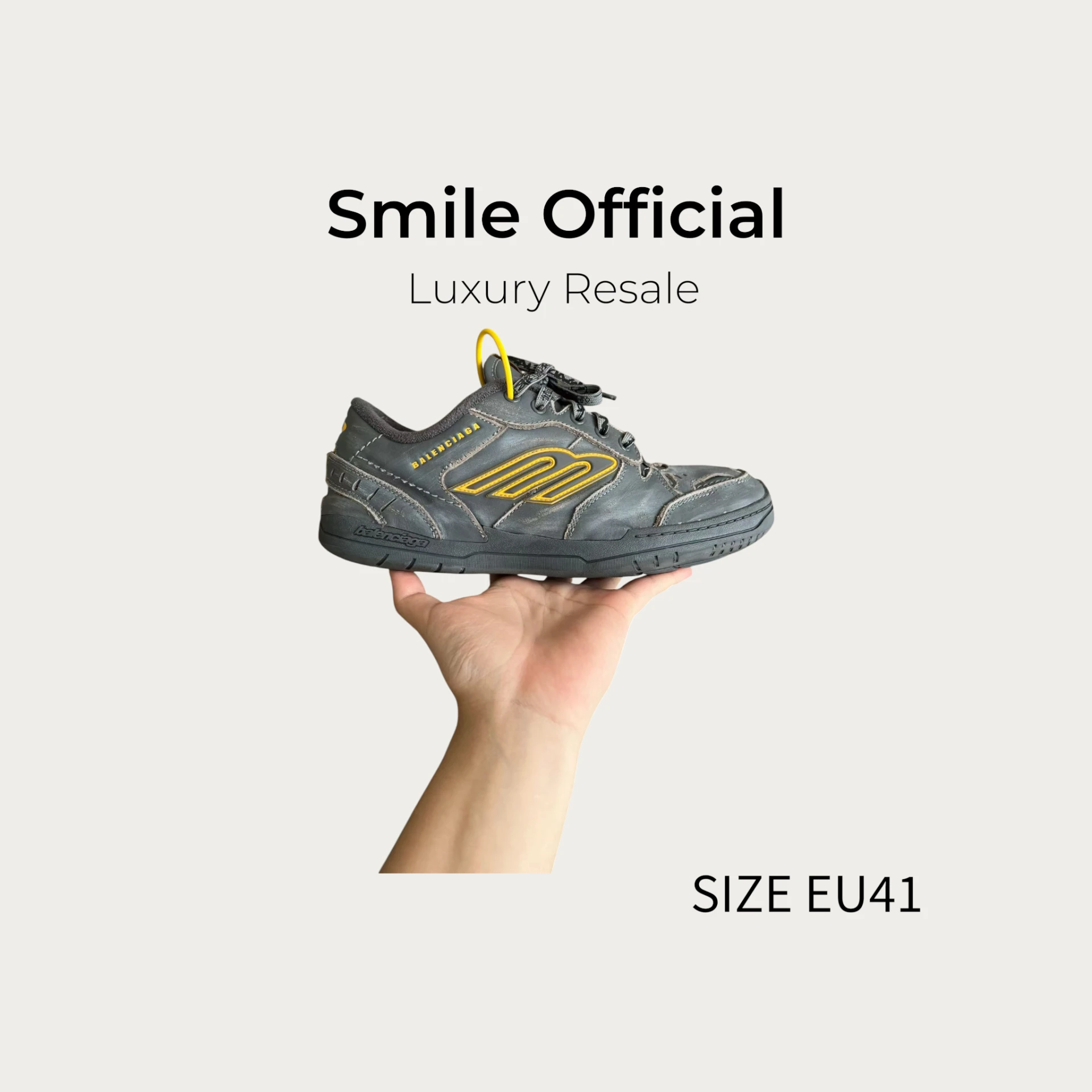 [SMILE] BALENCIAGA 巴黎世家 hamptons 灰色