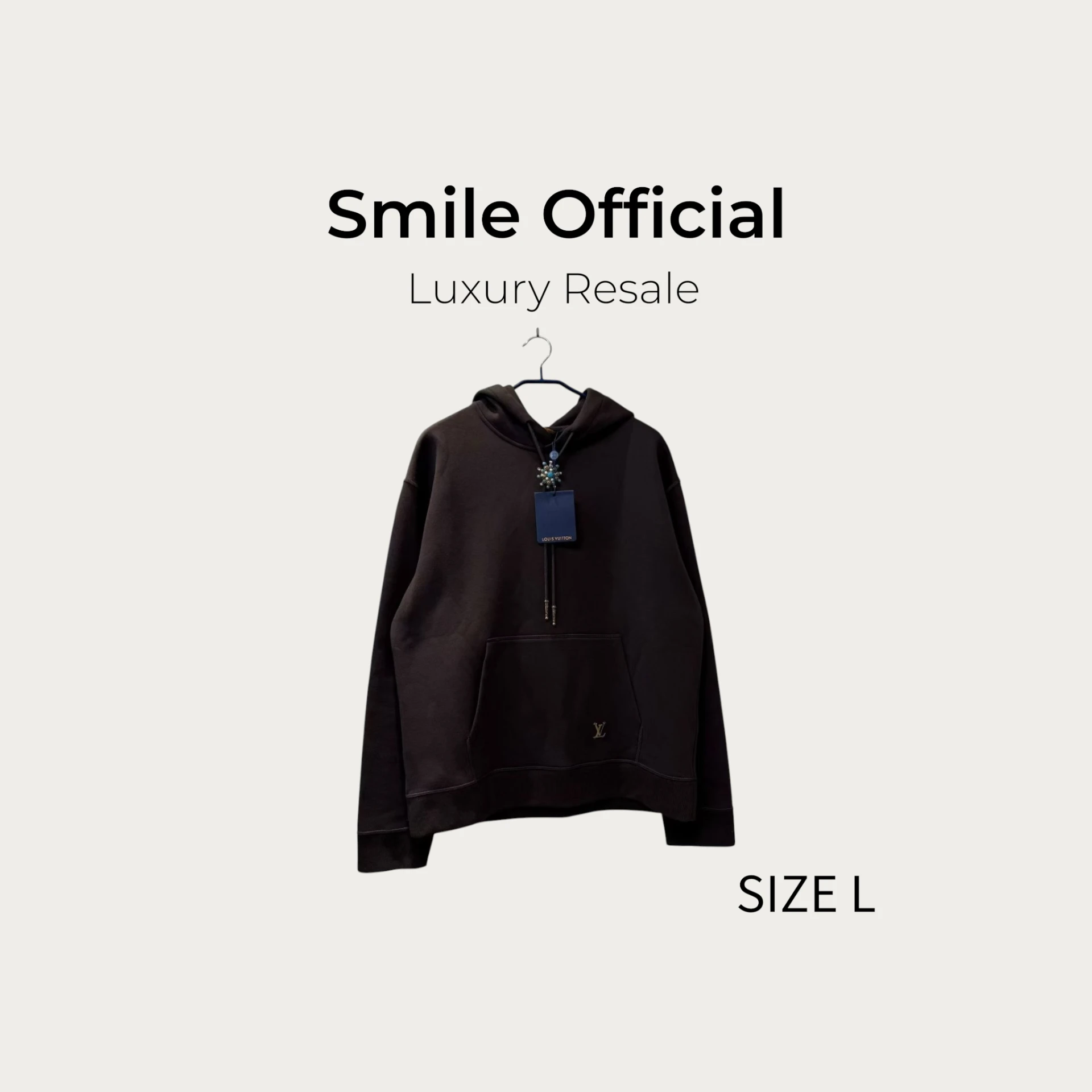 [SMILE] LOUIS VUITTON LV x TIMBERLAND 棕色綠松石抽繩帽衫