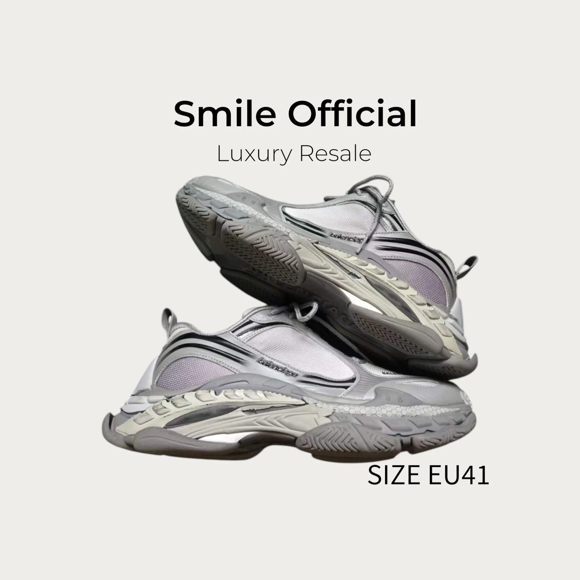 [SMILE] 巴黎世家BALENCIAGA TRIPLE S2.0 灰白