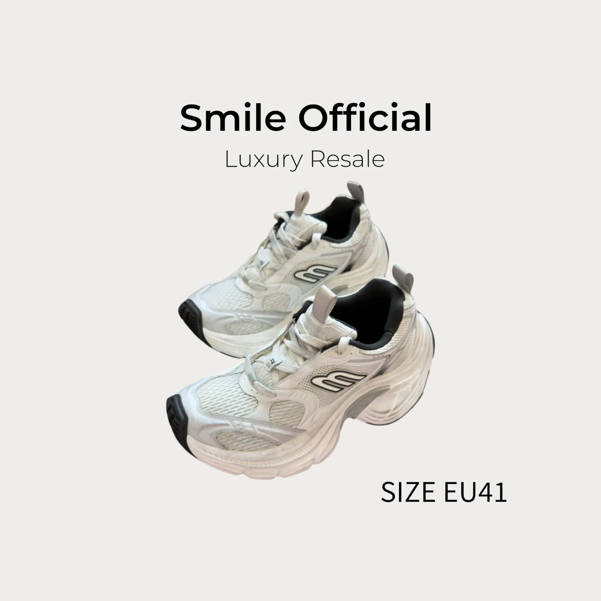 [SMILE] Balenciga巴黎世家 10xl 灰白