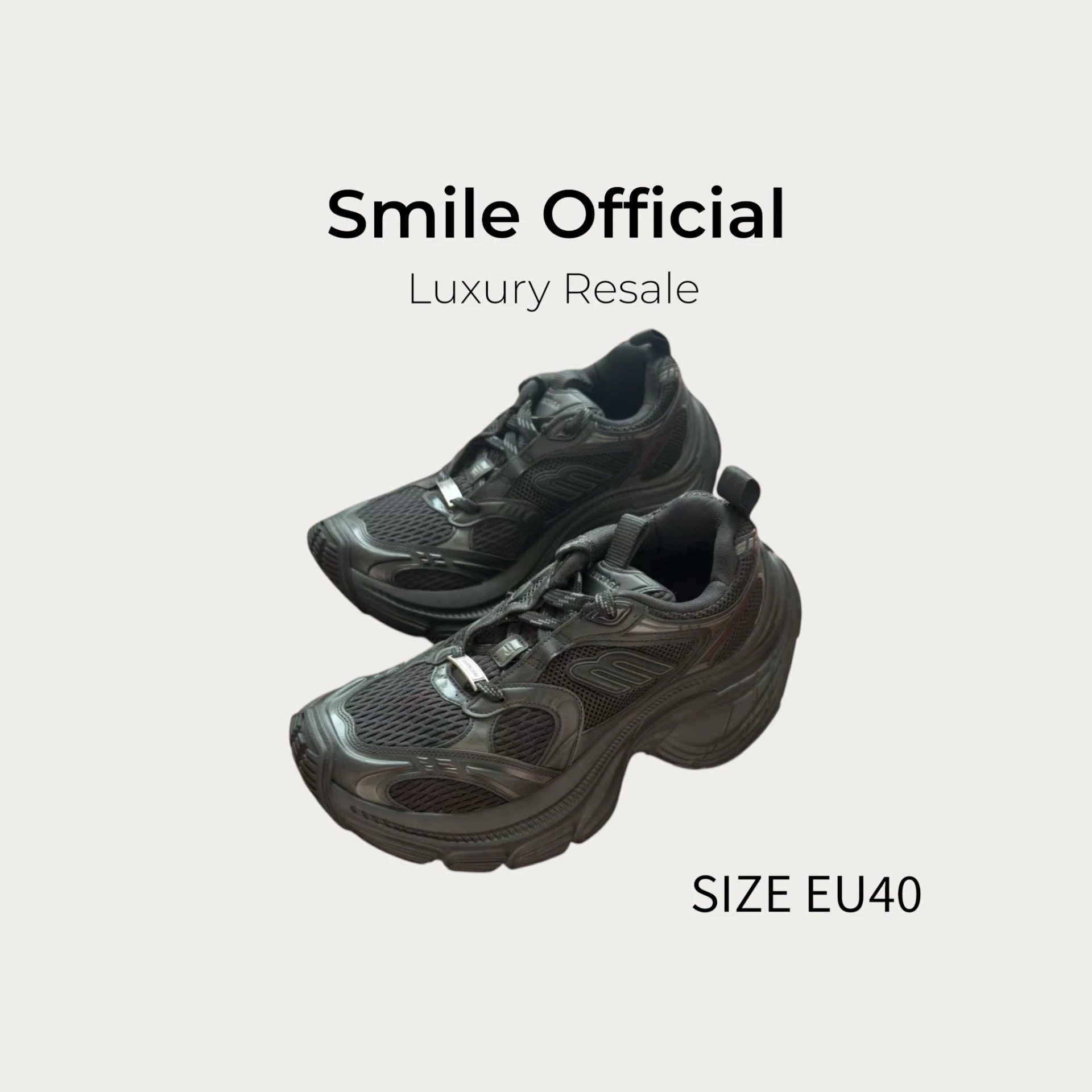 [SMILE] Balenciga巴黎世家 10xl 黑武士 上海限定
