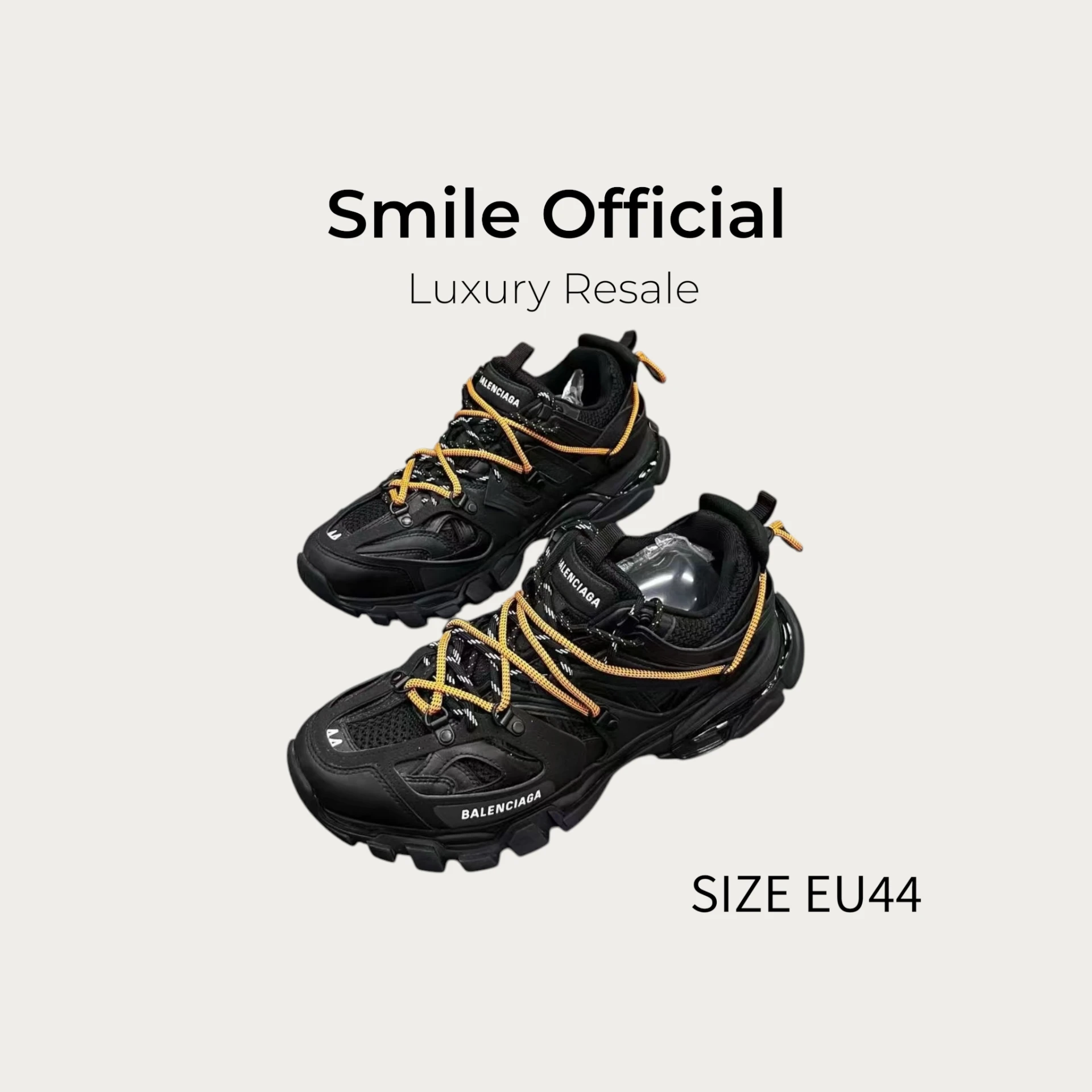 [SMILE] Balenciaga巴黎世家 Track Trail 25年新款 黑色